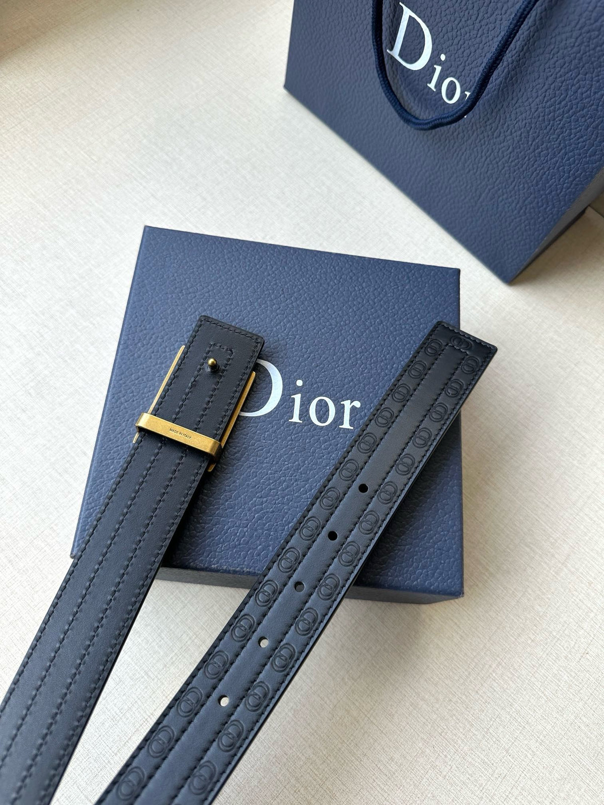 Light grey and Black Belt