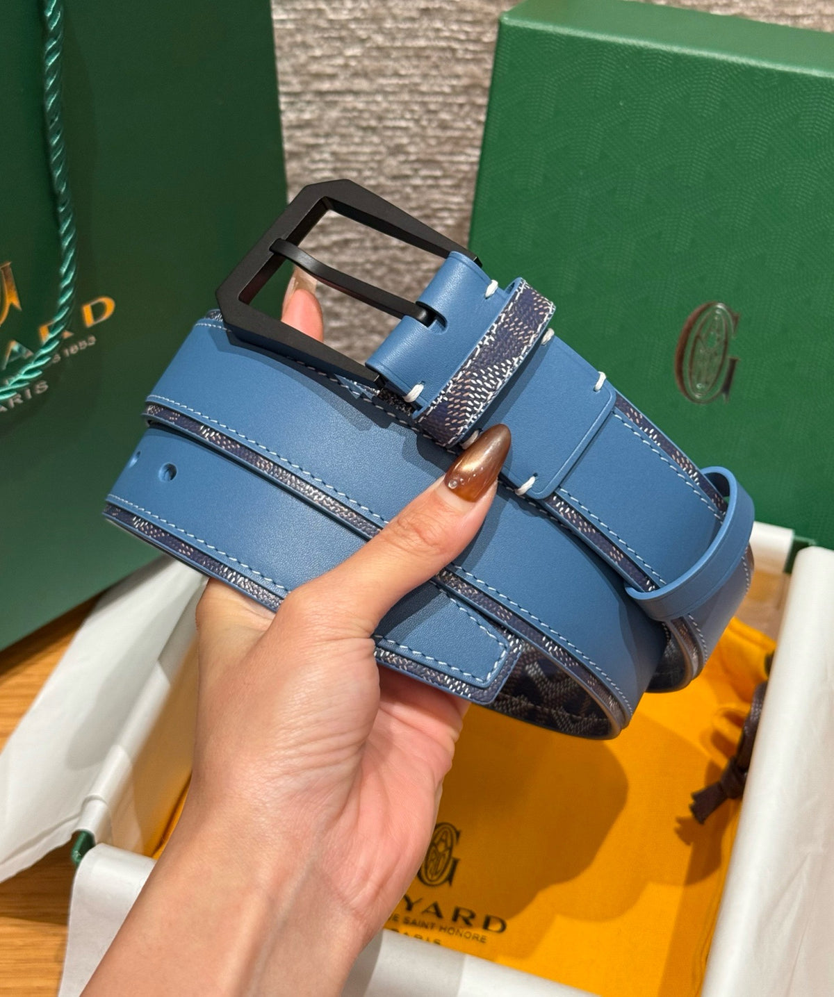Ocean Blue Belt