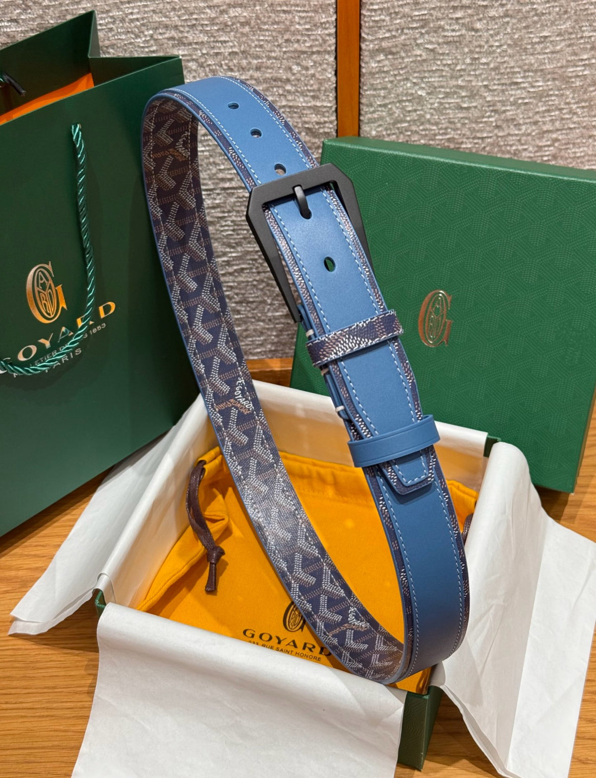 Ocean Blue Belt