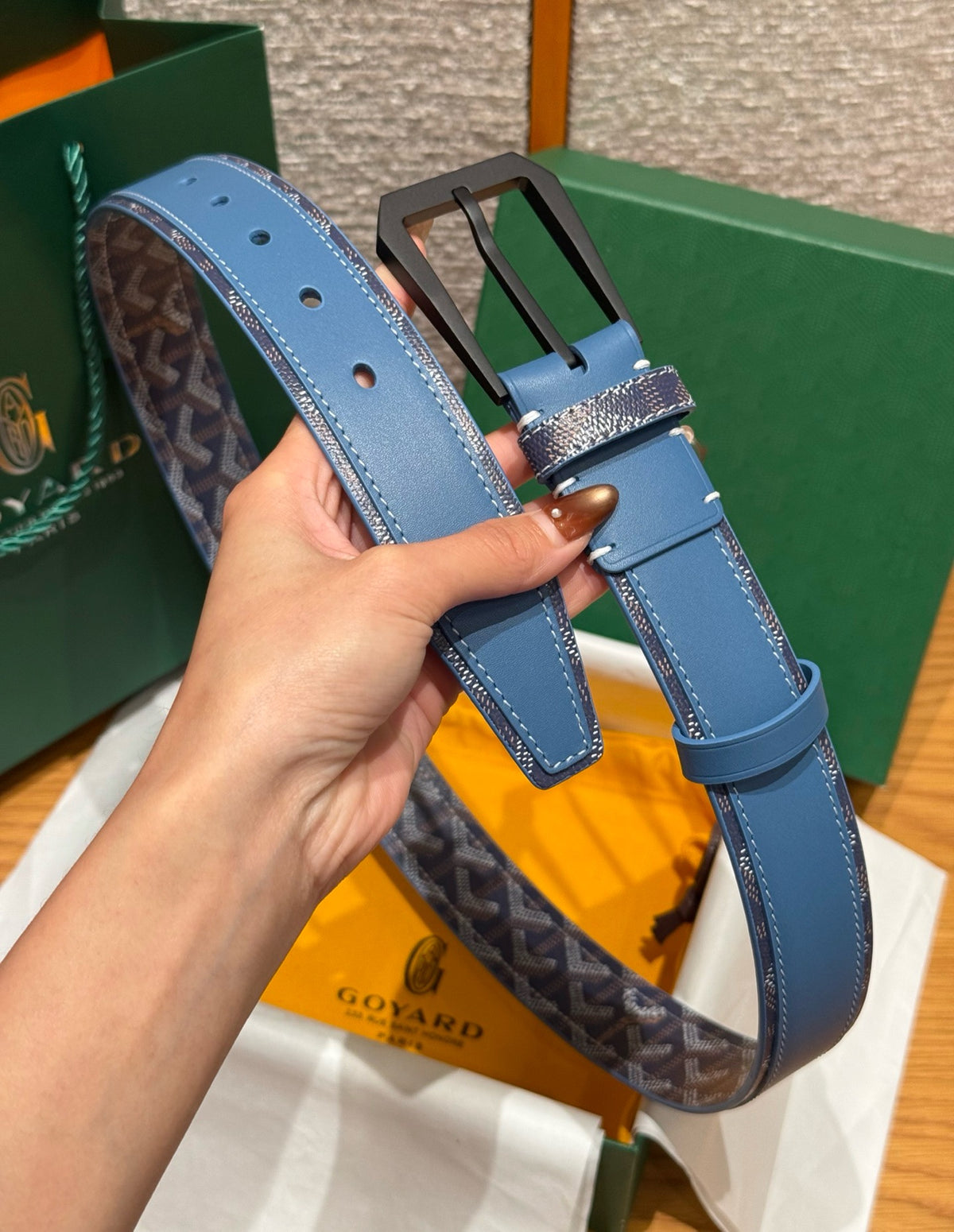 Ocean Blue Belt