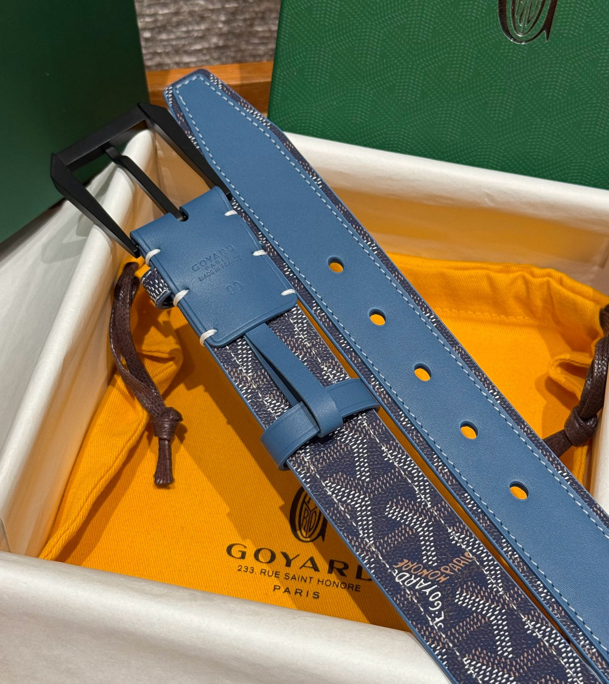 Ocean Blue Belt