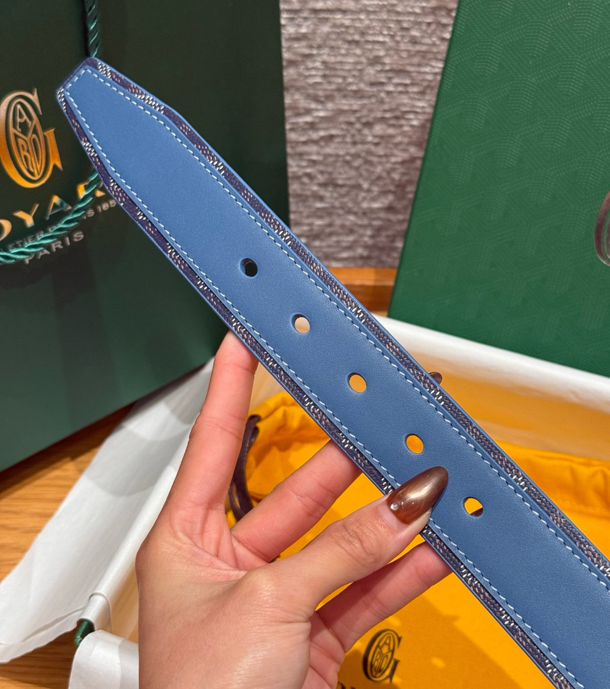 Ocean Blue Belt