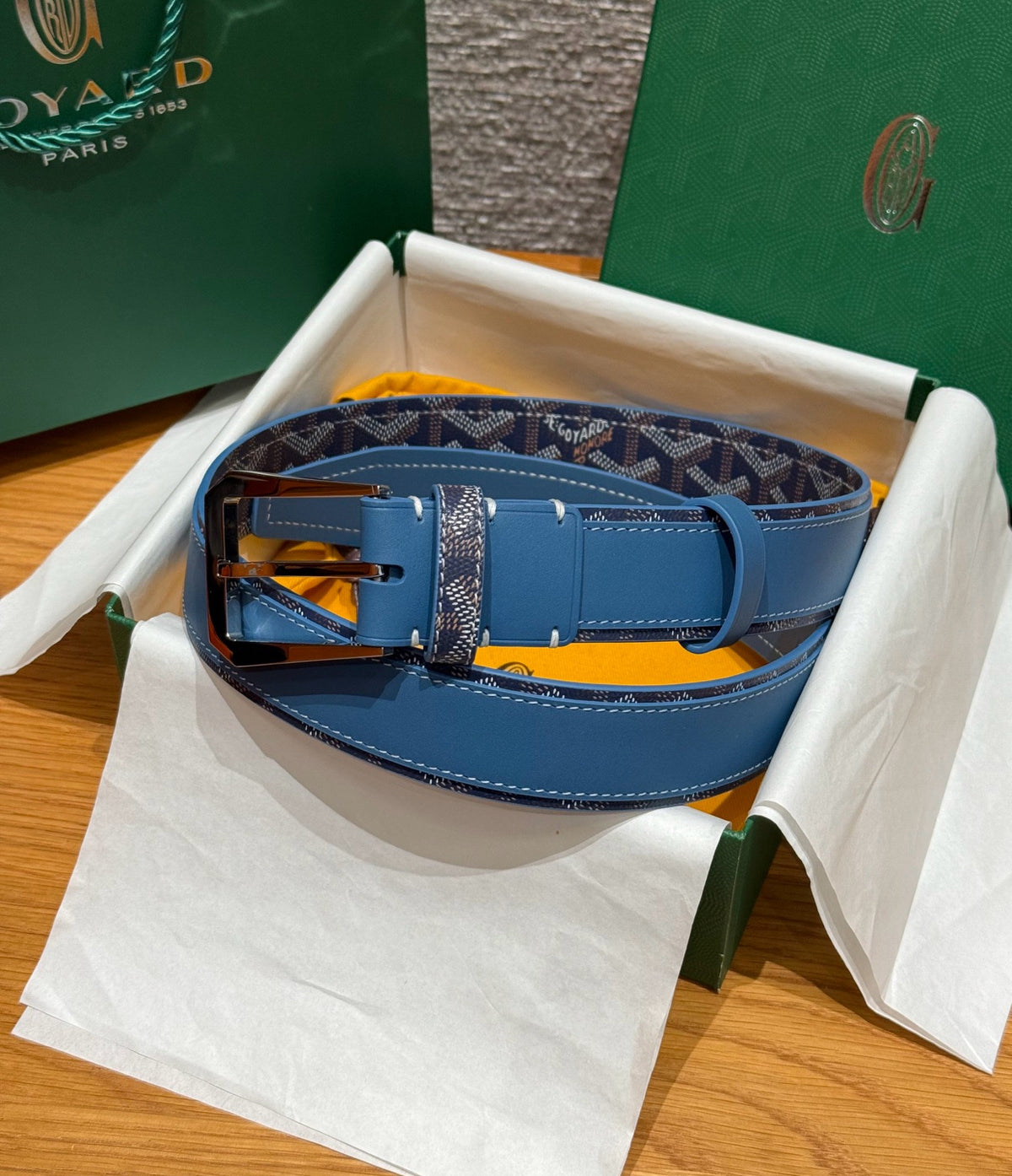 Ocean Blue Belt