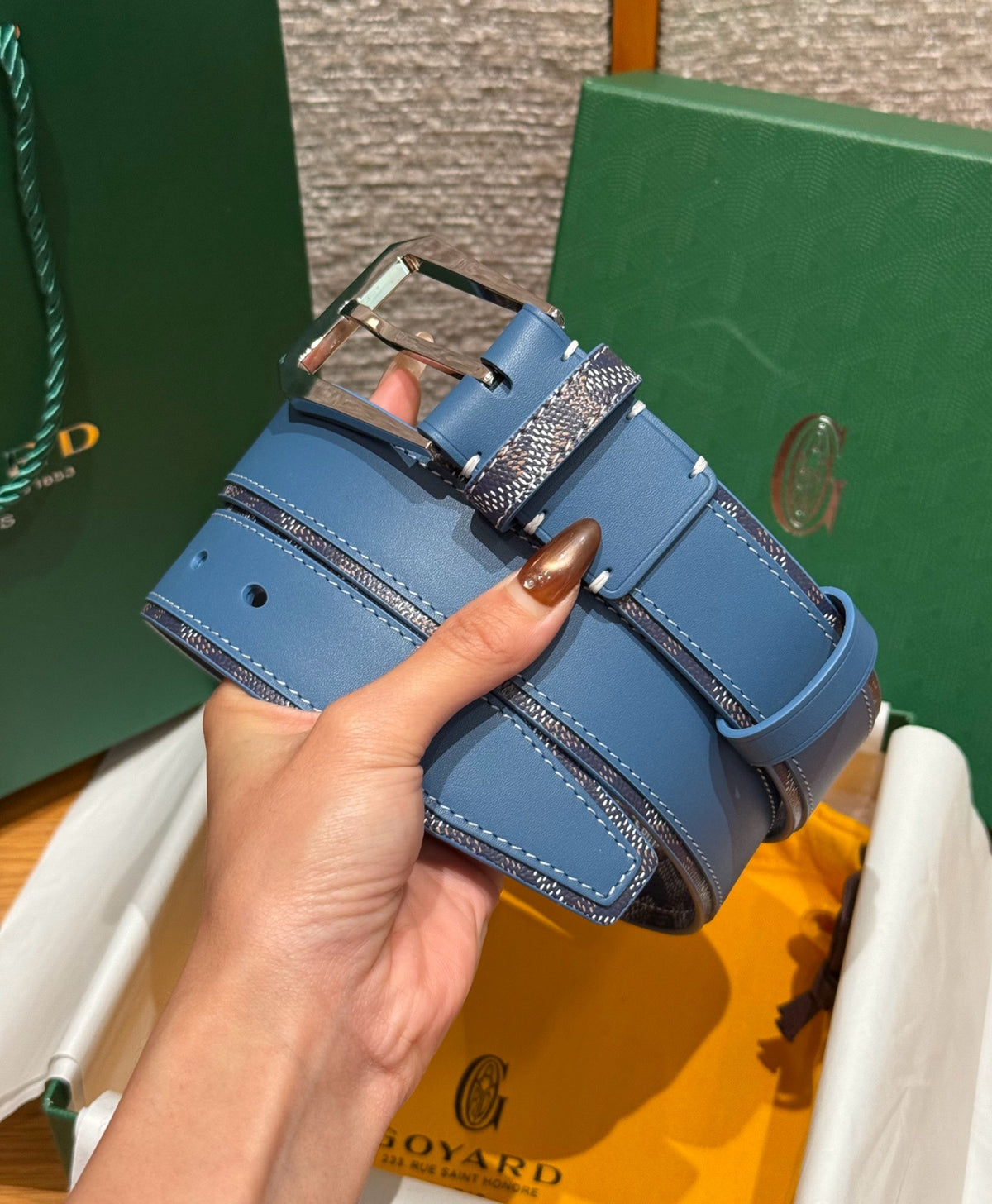 Ocean Blue Belt