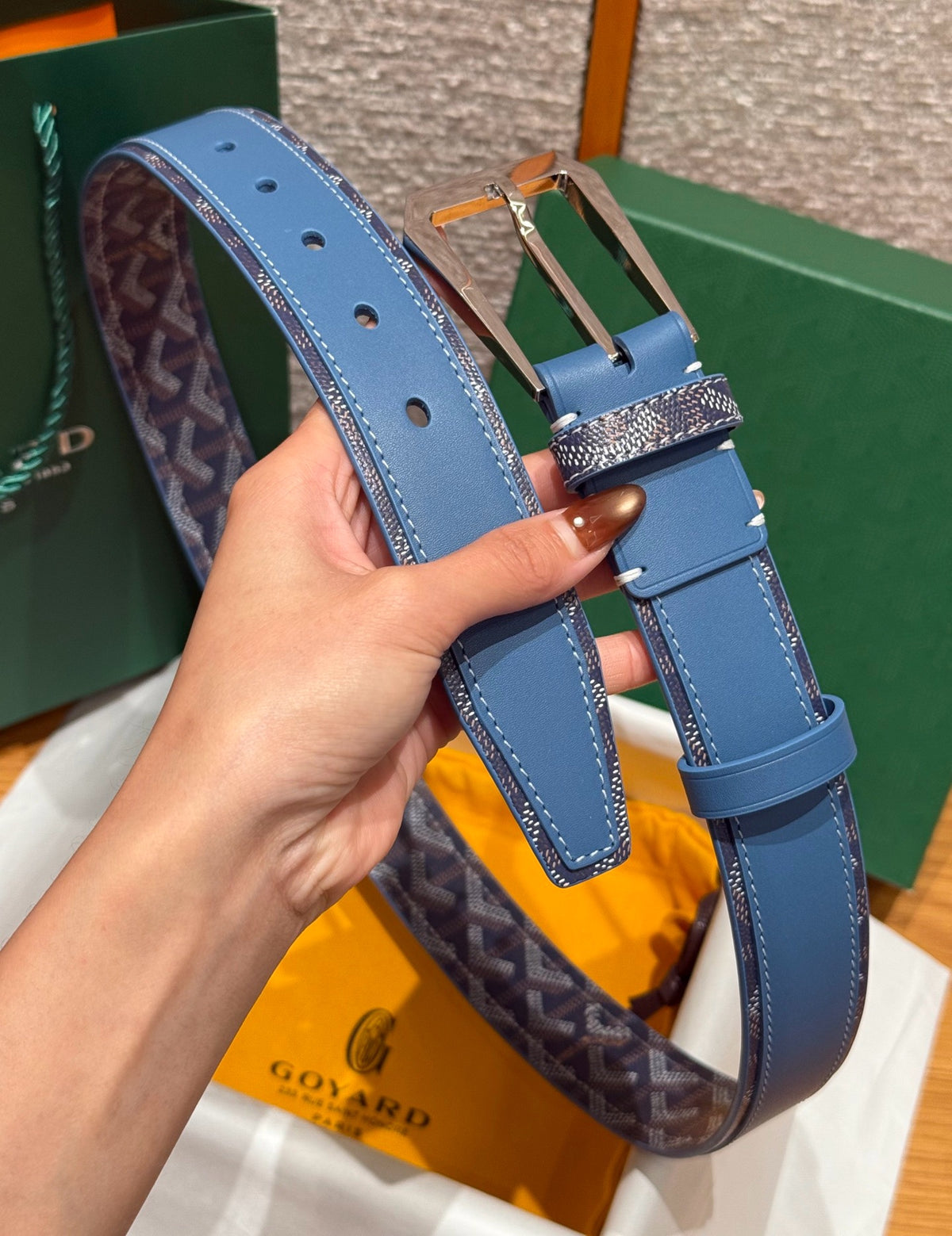 Ocean Blue Belt