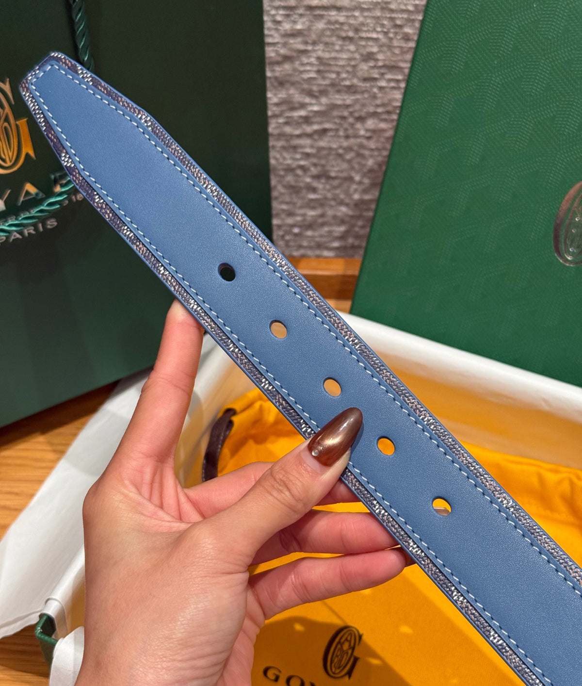 Ocean Blue Belt