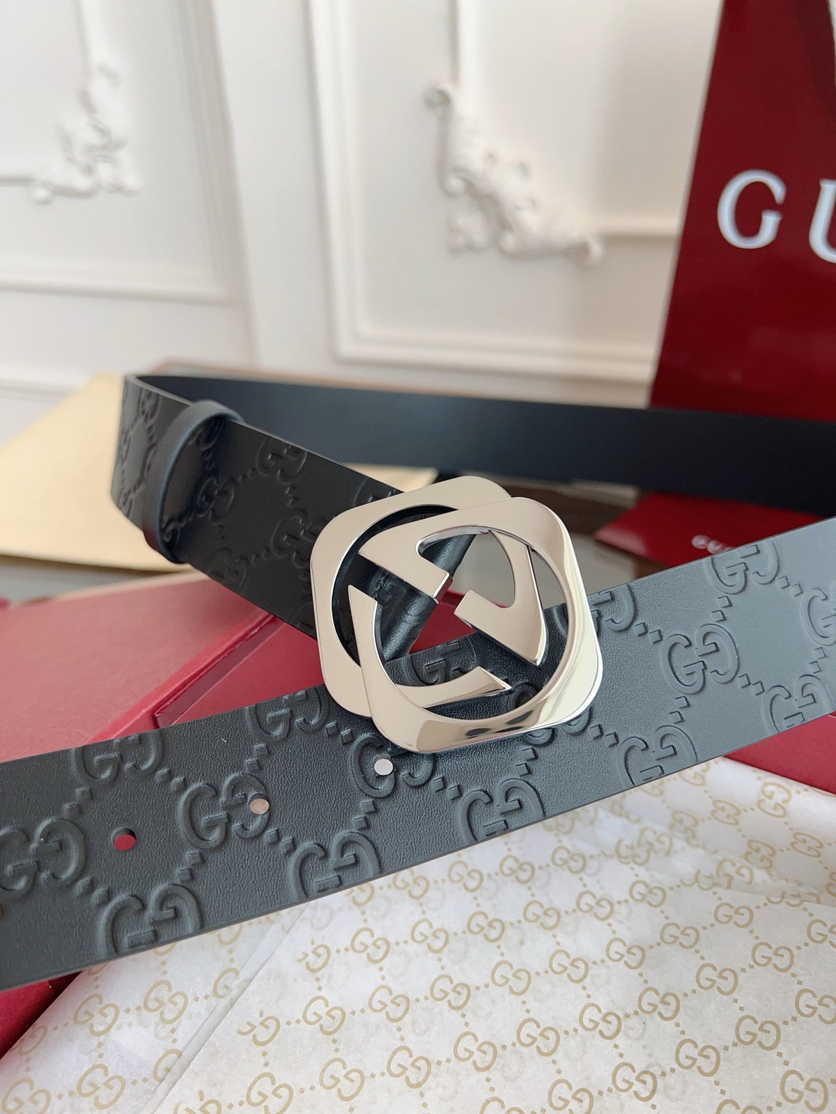 Dark grey Belt - FashionHype.xyz