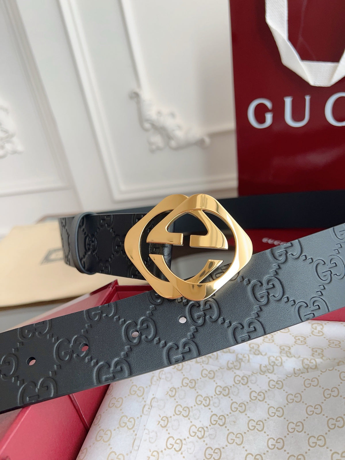 Dark grey Belt - FashionHype.xyz