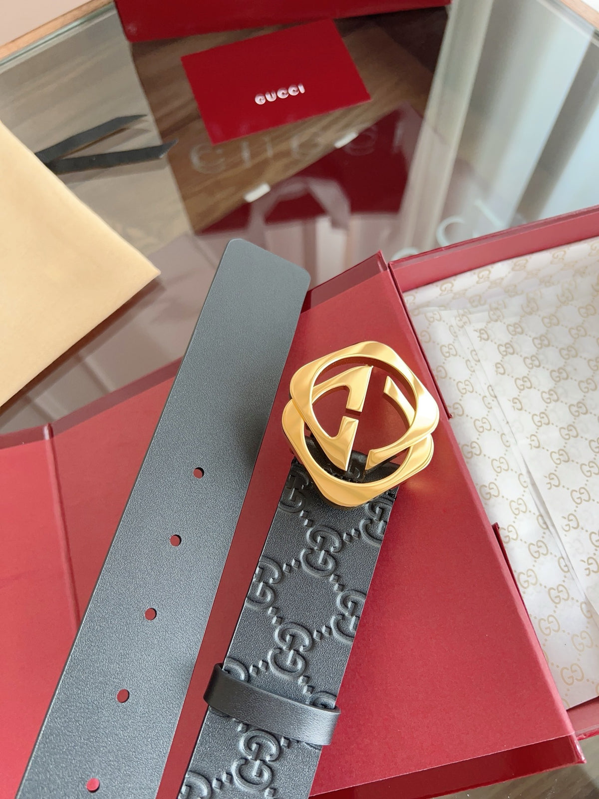 Dark grey Belt - FashionHype.xyz