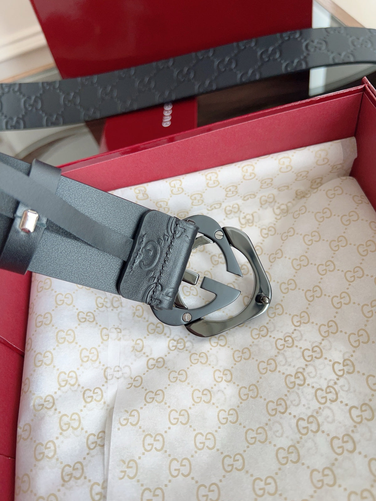 Dark grey Belt - FashionHype.xyz