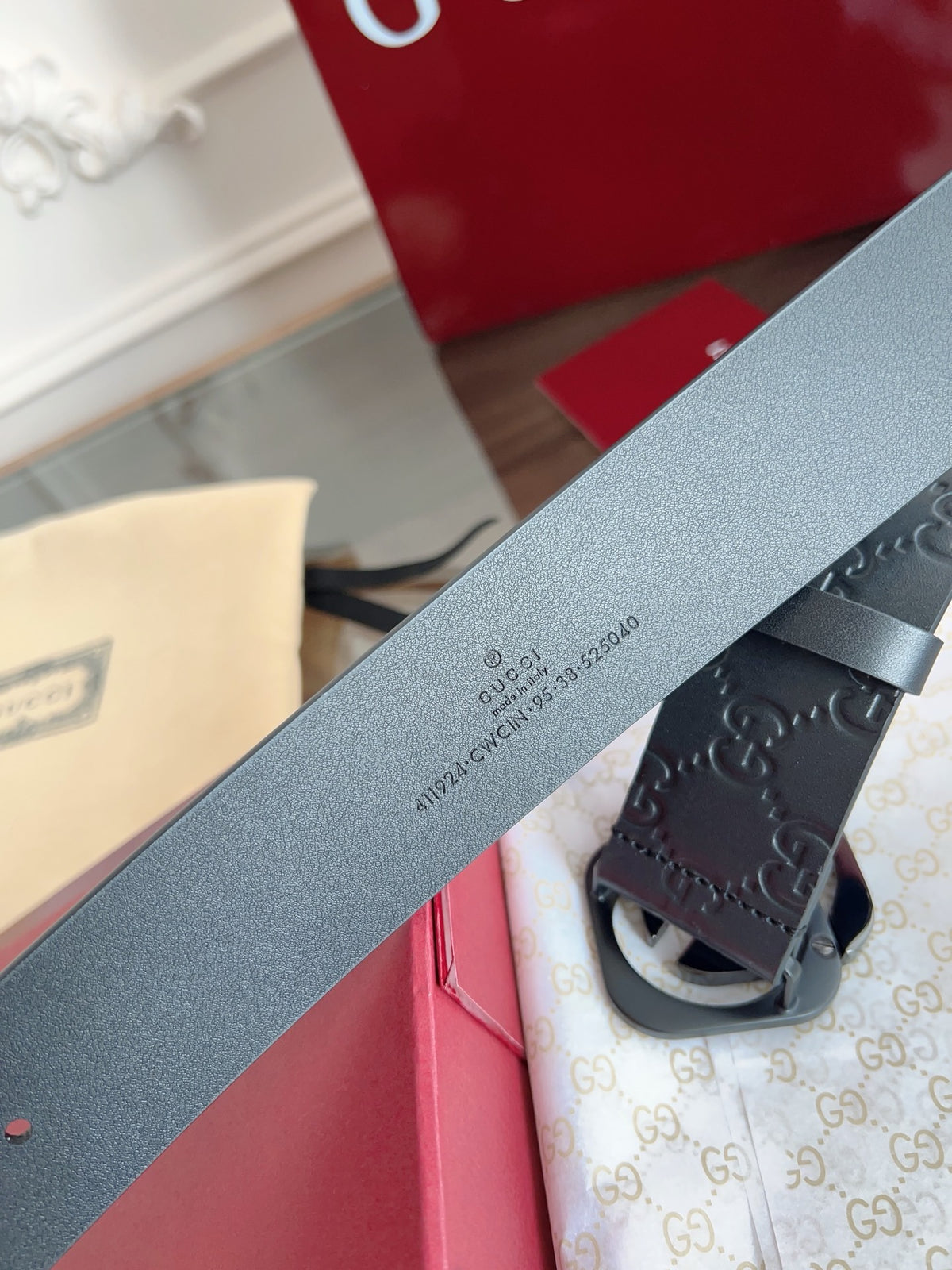 Dark grey Belt - FashionHype.xyz