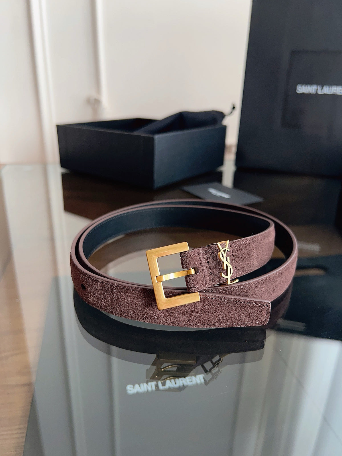 Brown, Mustard and Black Belt - FashionHype.xyz