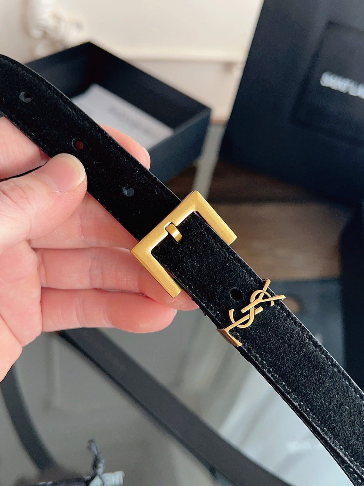 Brown, Mustard and Black Belt - FashionHype.xyz
