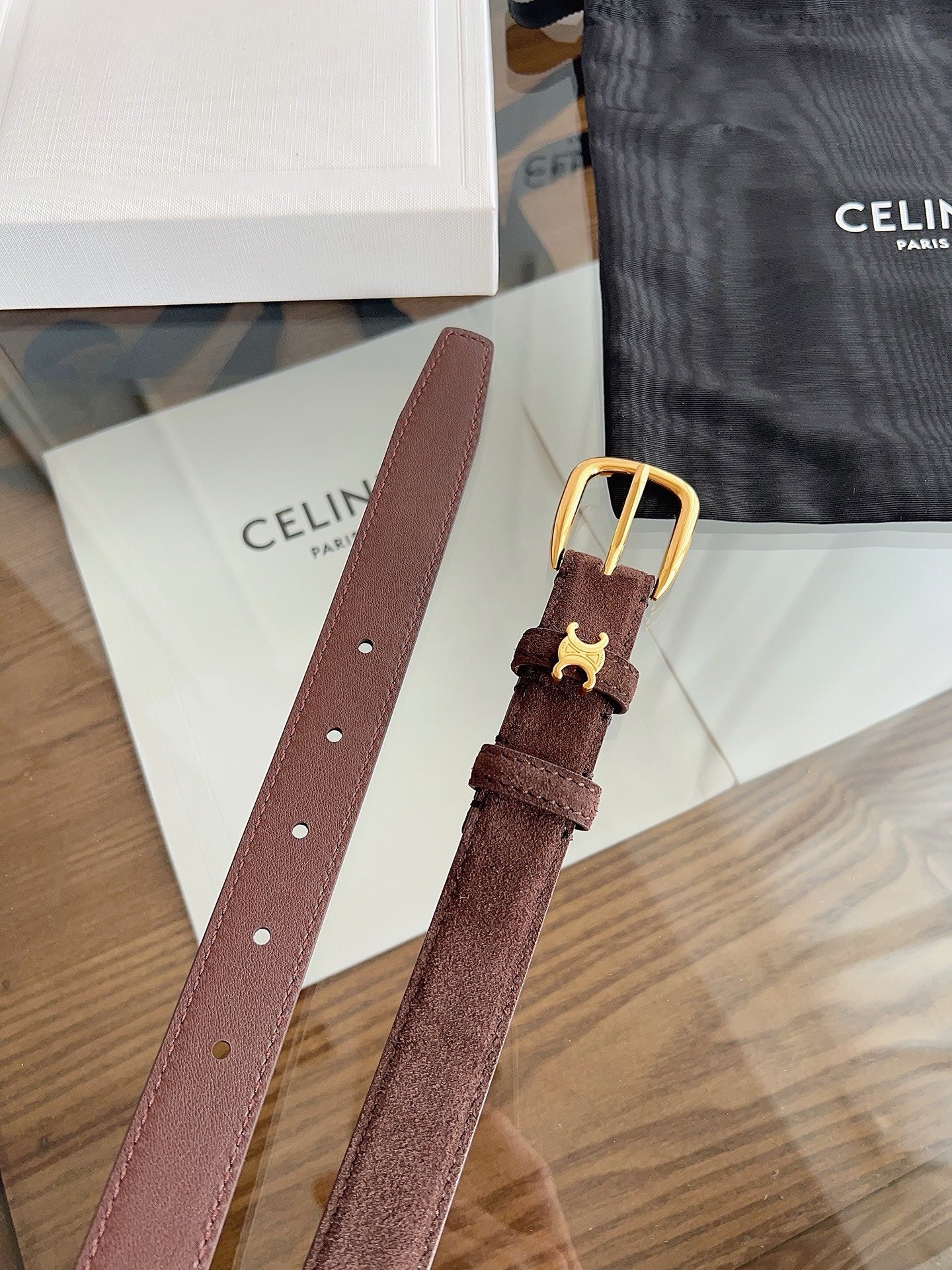 Brown, Mustard and Black Belt