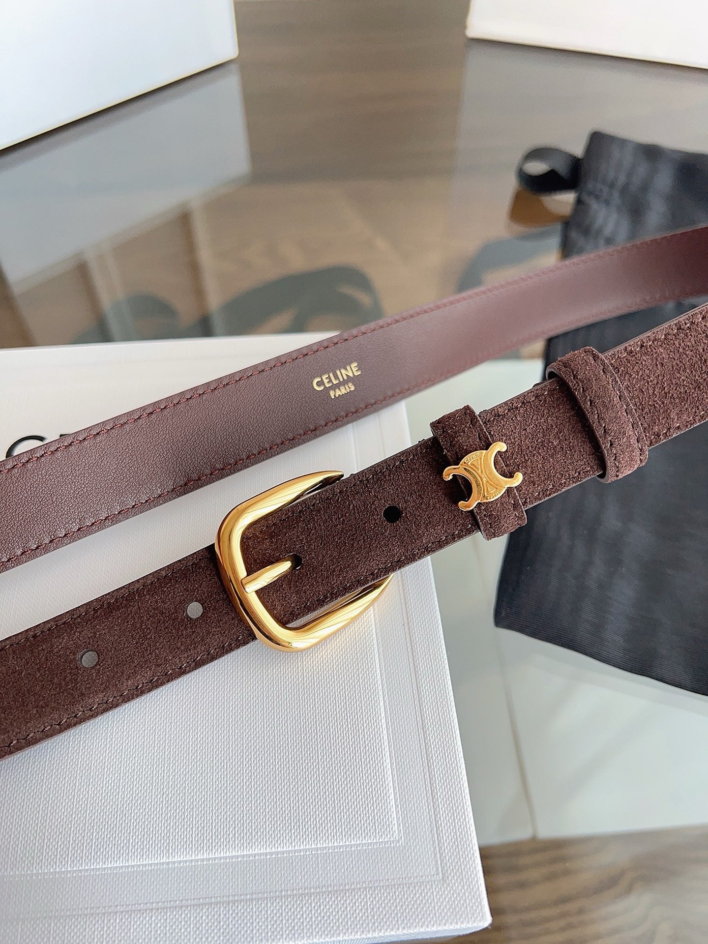 Brown, Mustard and Black Belt