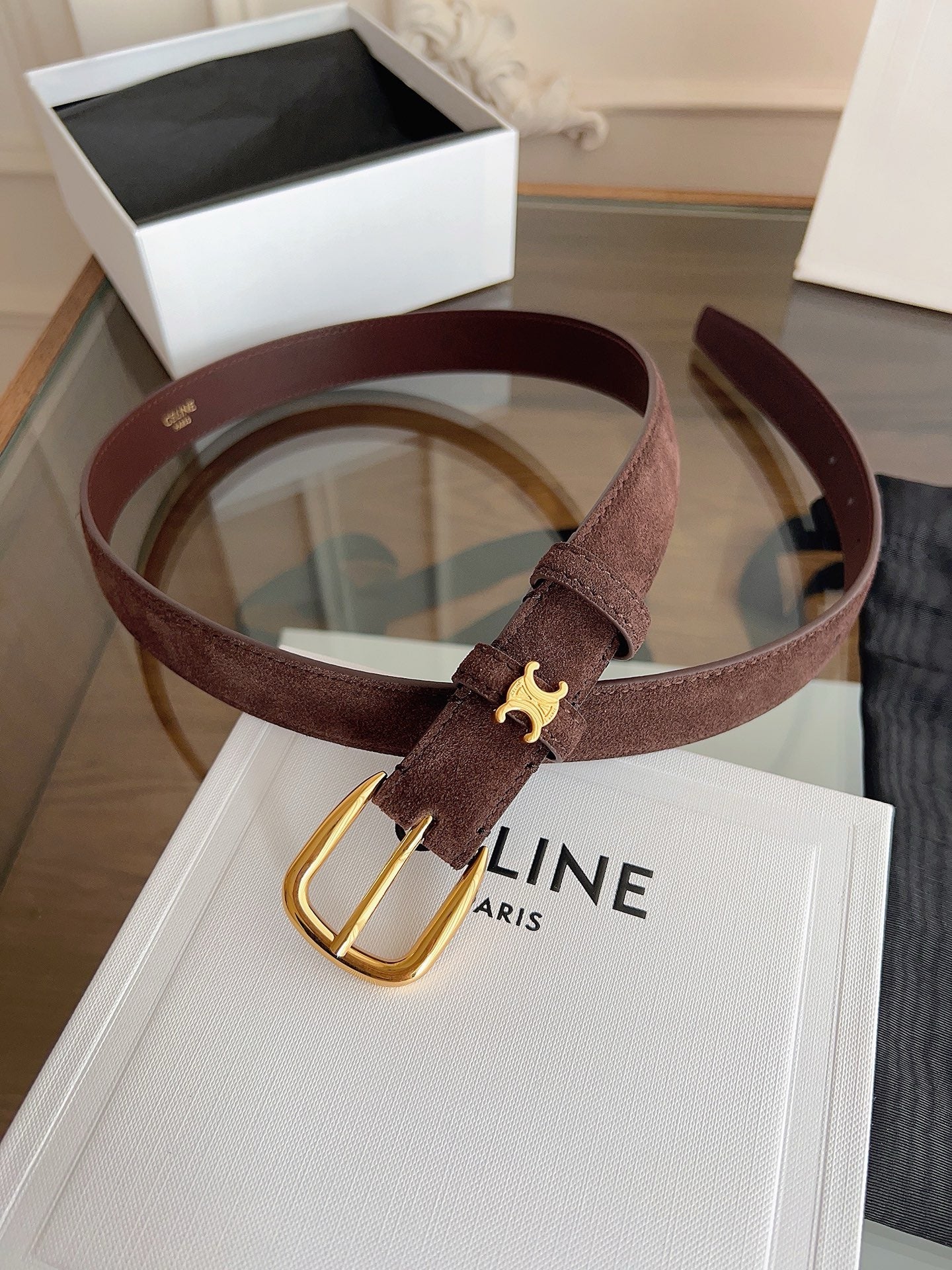 Brown, Mustard and Black Belt