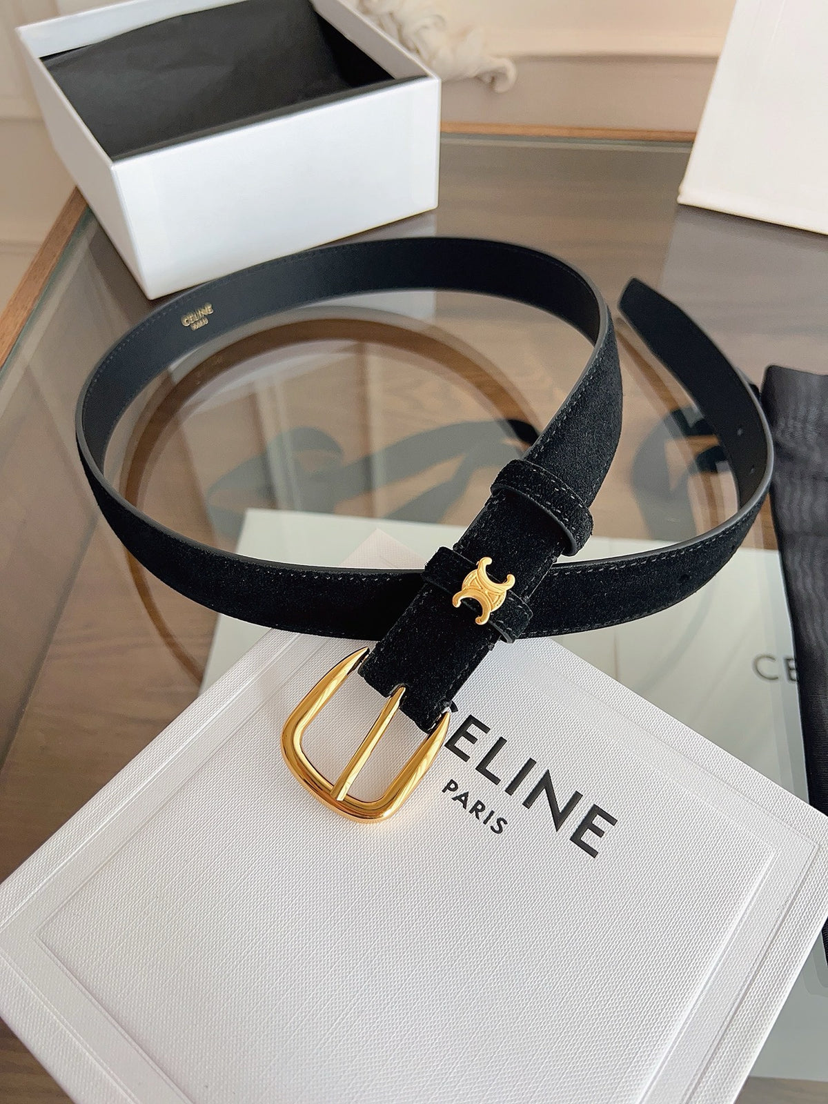 Brown, Mustard and Black Belt