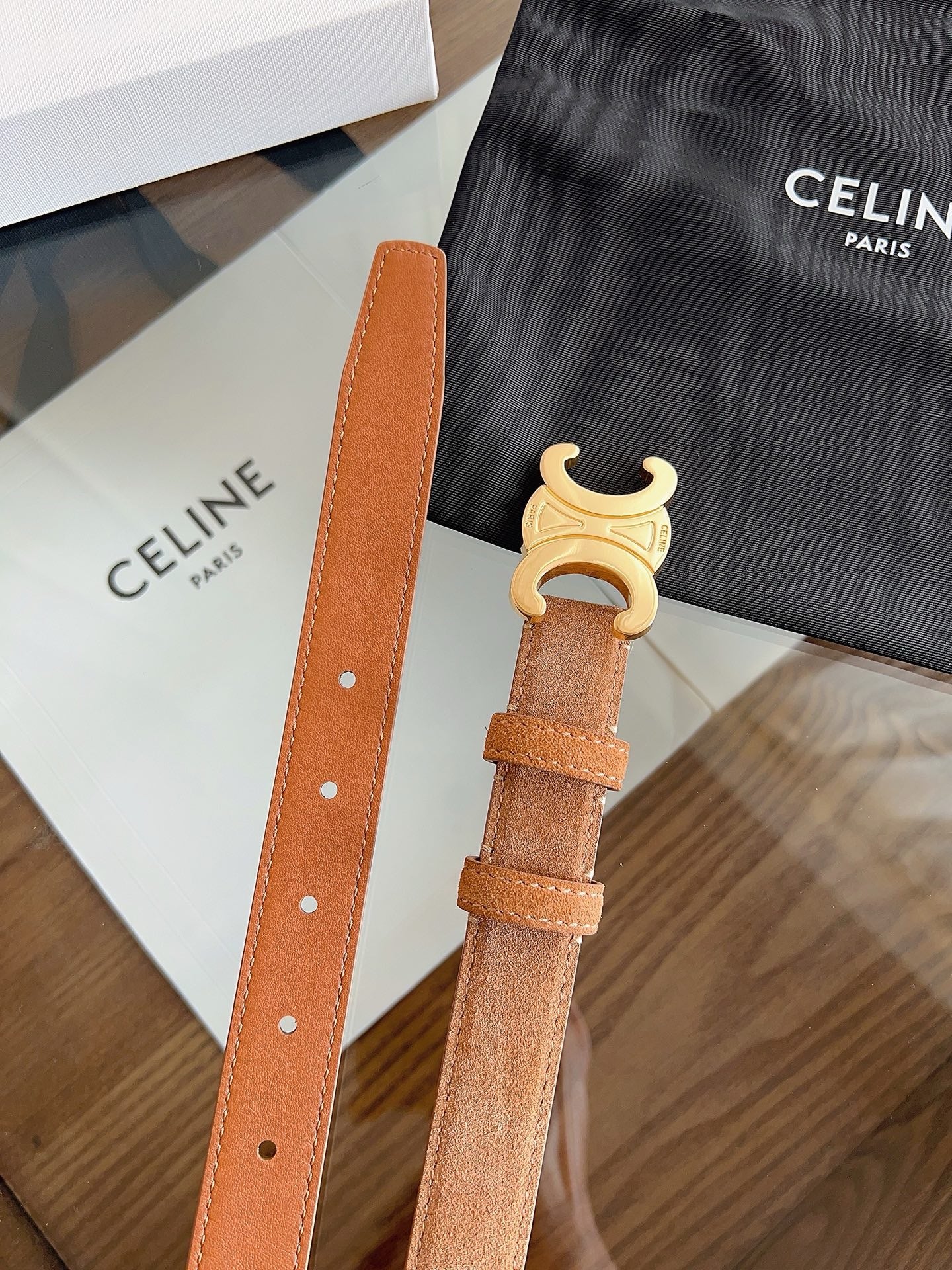 Brown, Mustard and Black Belt