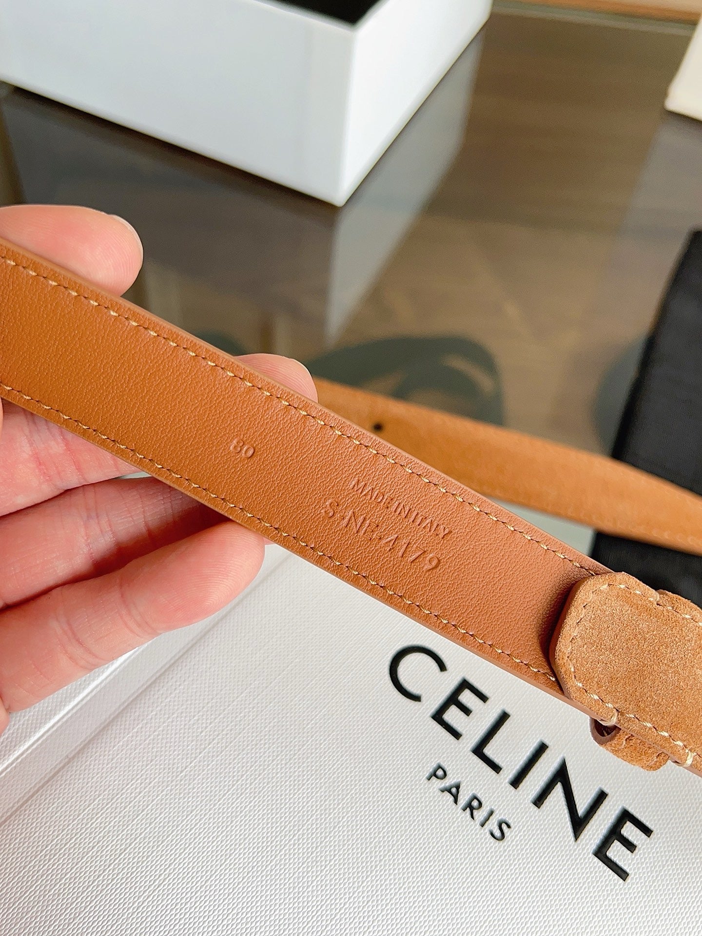 Brown, Mustard and Black Belt