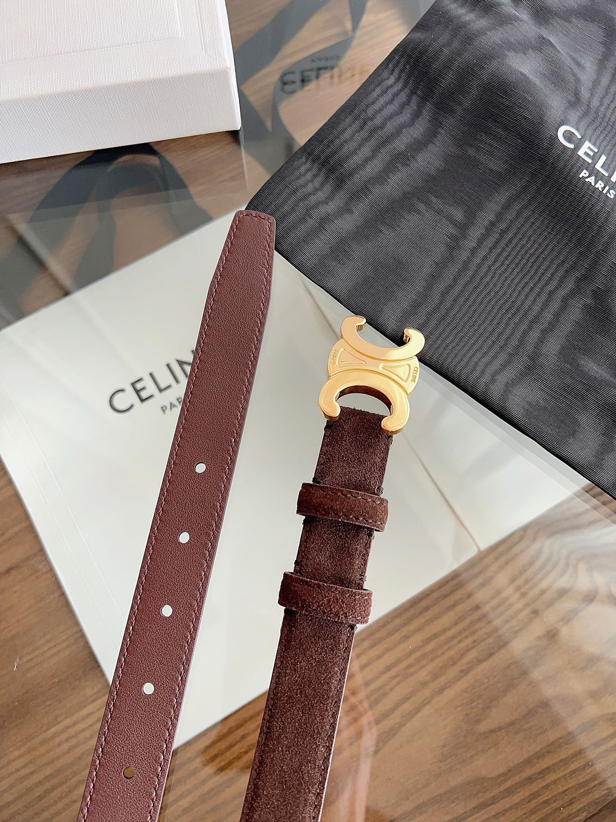Brown, Mustard and Black Belt