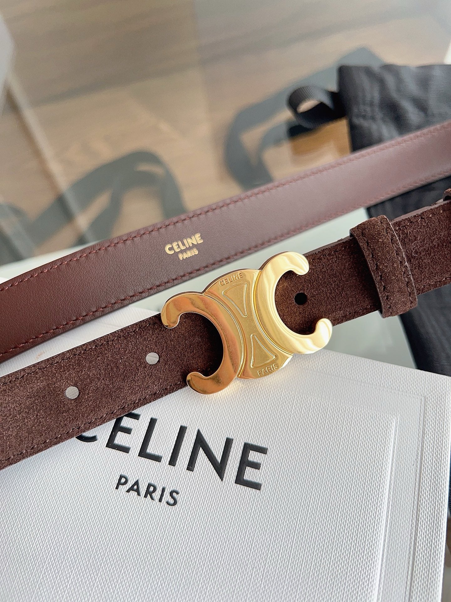 Brown, Mustard and Black Belt