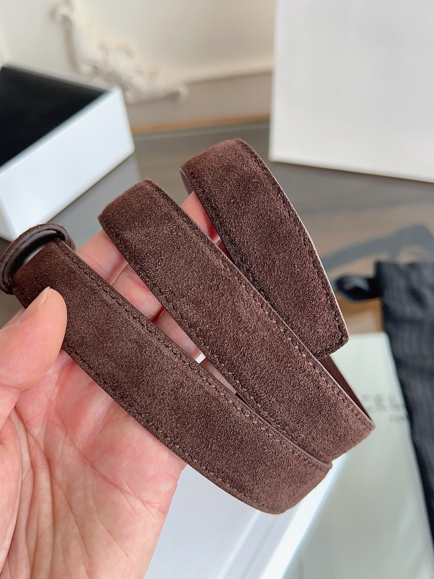 Brown, Mustard and Black Belt