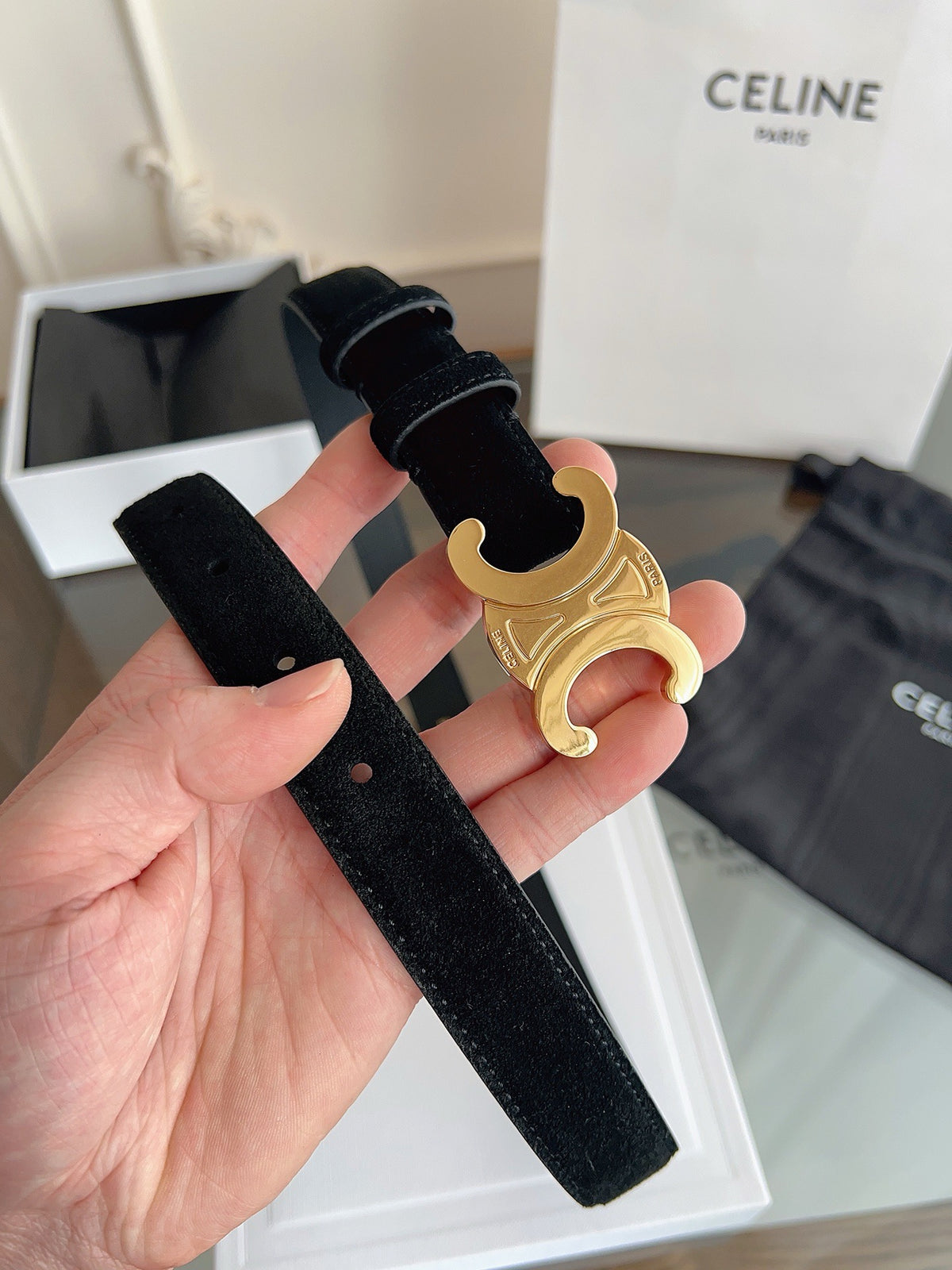 Brown, Mustard and Black Belt