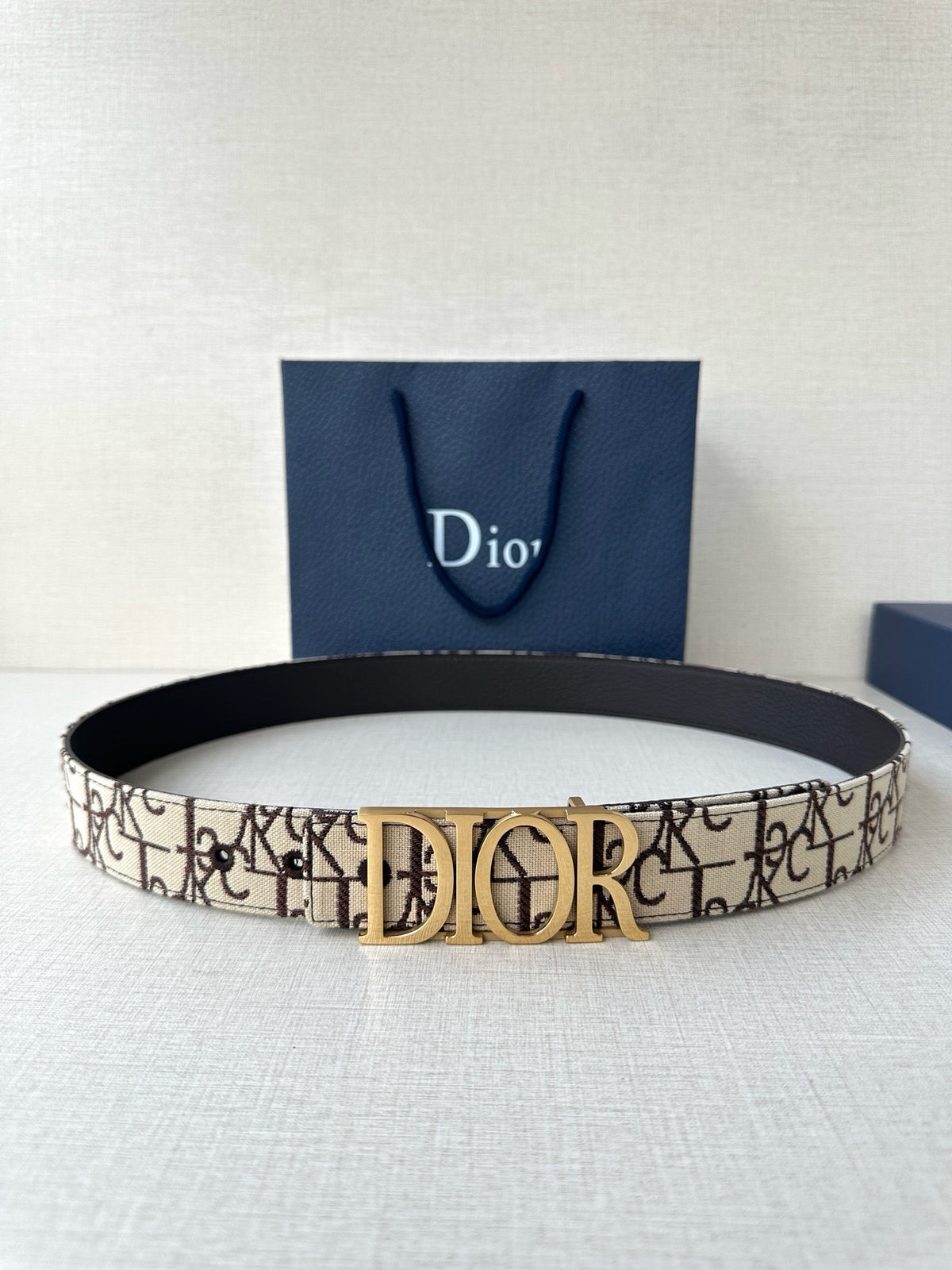 Grey brown Belt - FashionHype.xyz