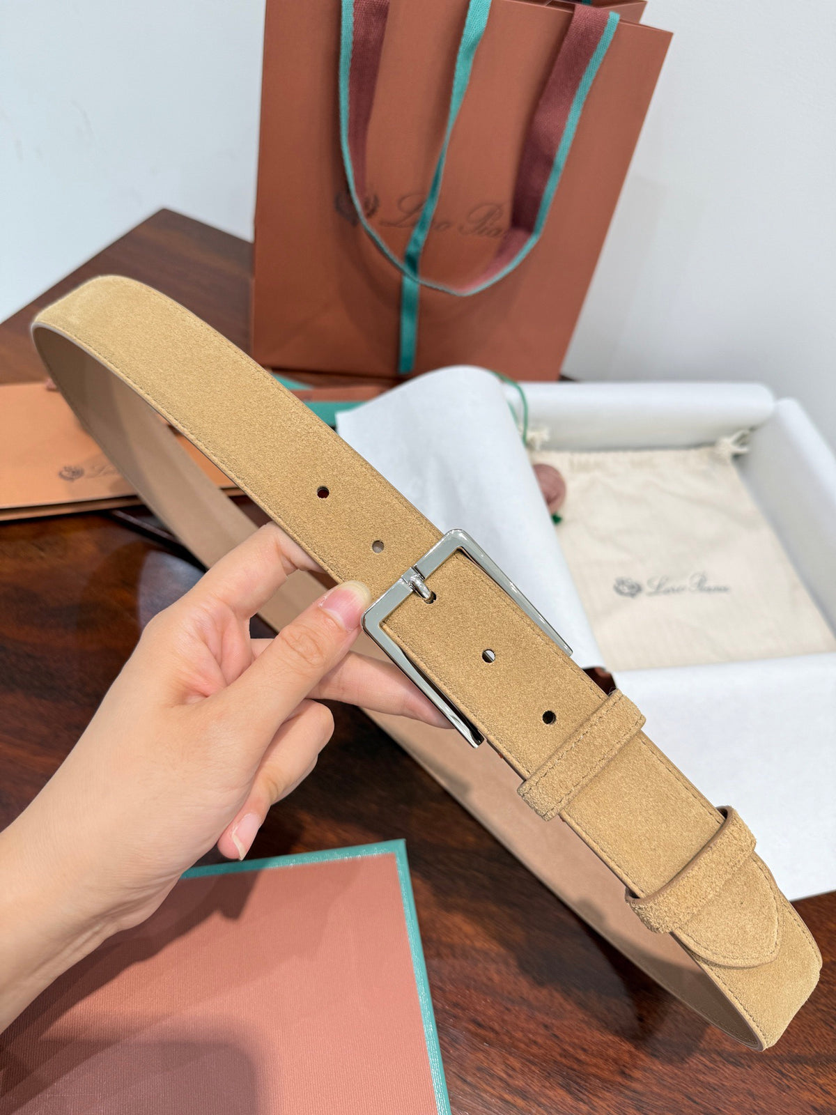 Mustard grey Belt