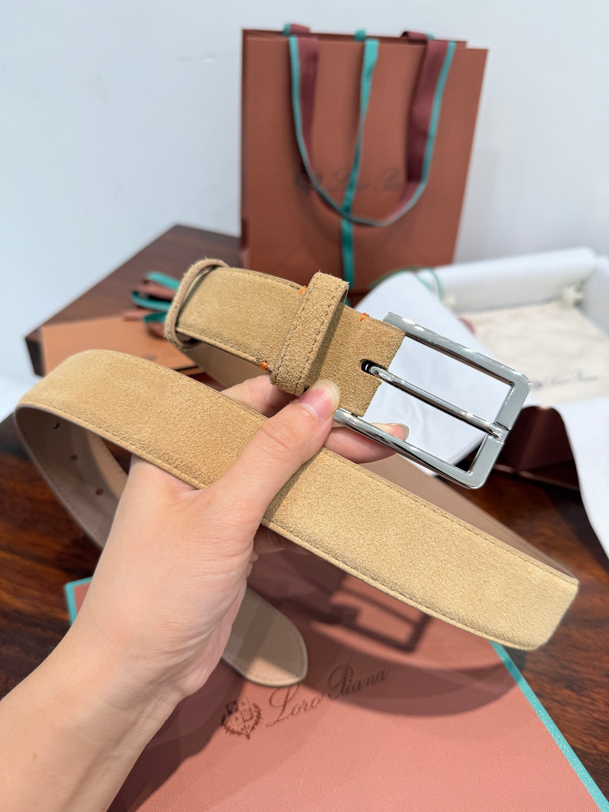Mustard grey Belt