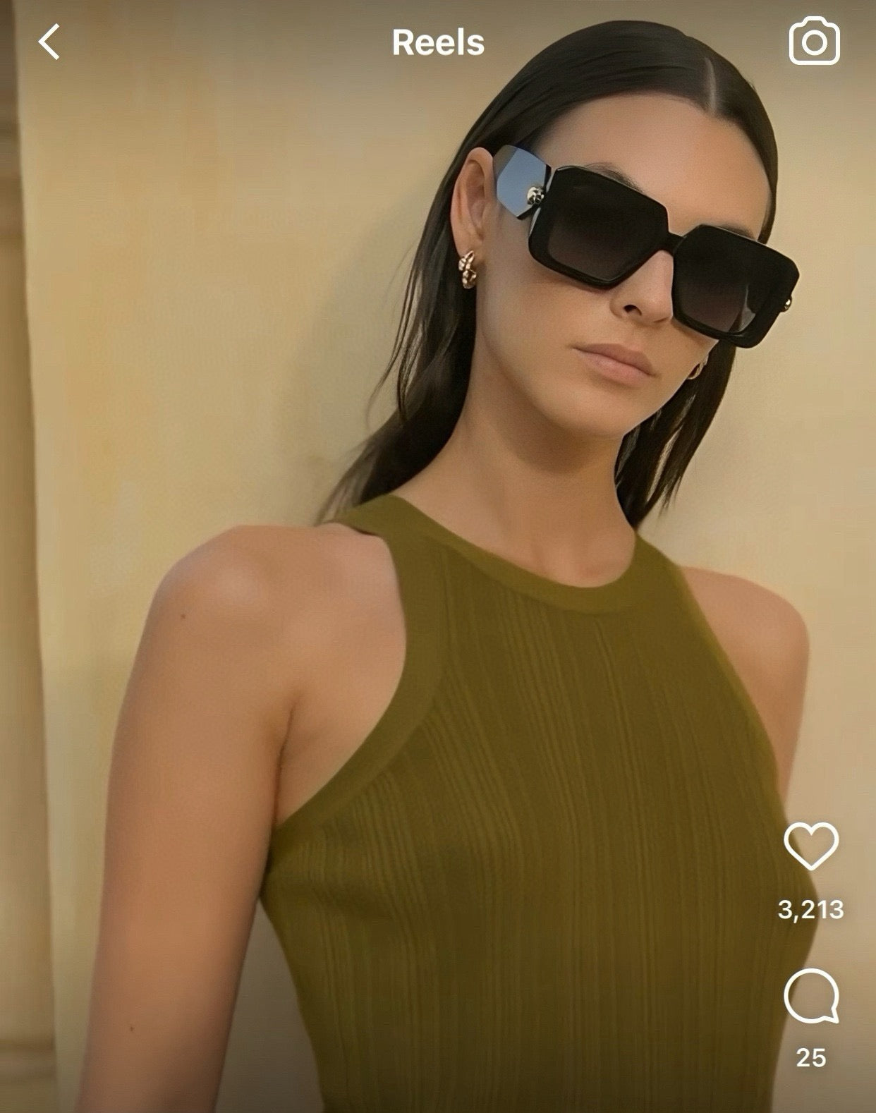 Mehrfarbige Sonnenbrille