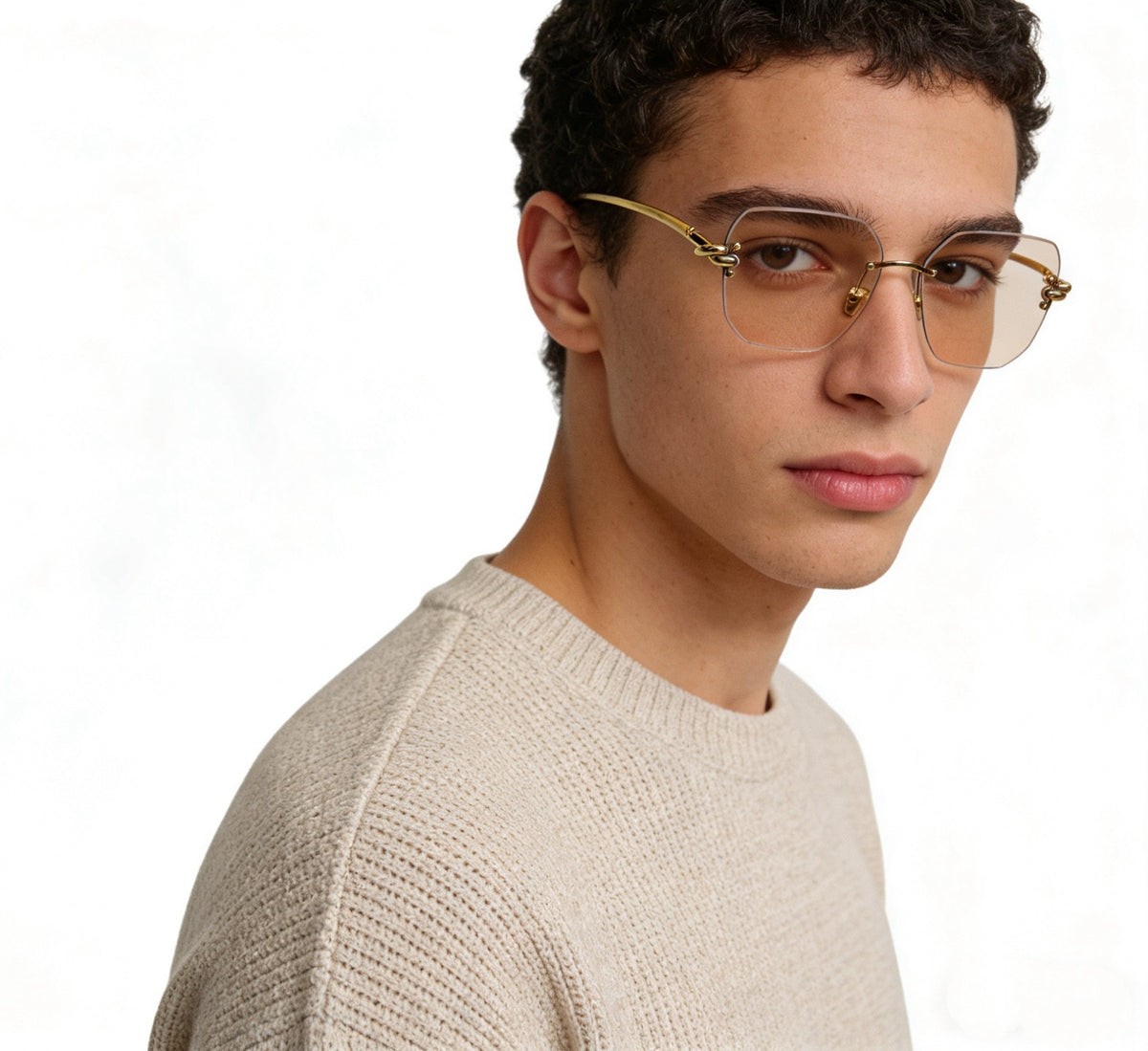 Mehrfarbige Sonnenbrille