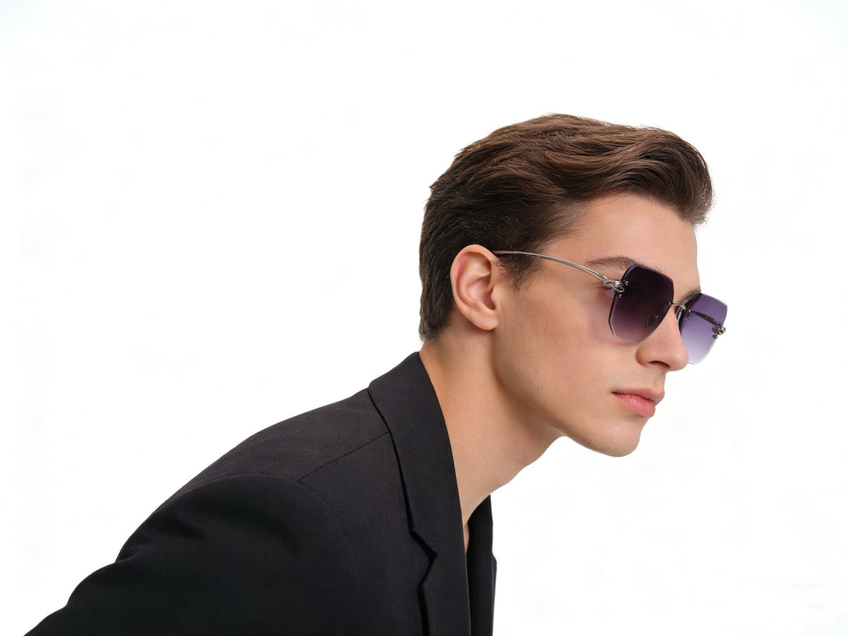 Mehrfarbige Sonnenbrille