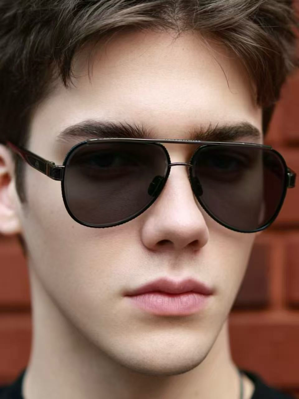 Mehrfarbige Sonnenbrille