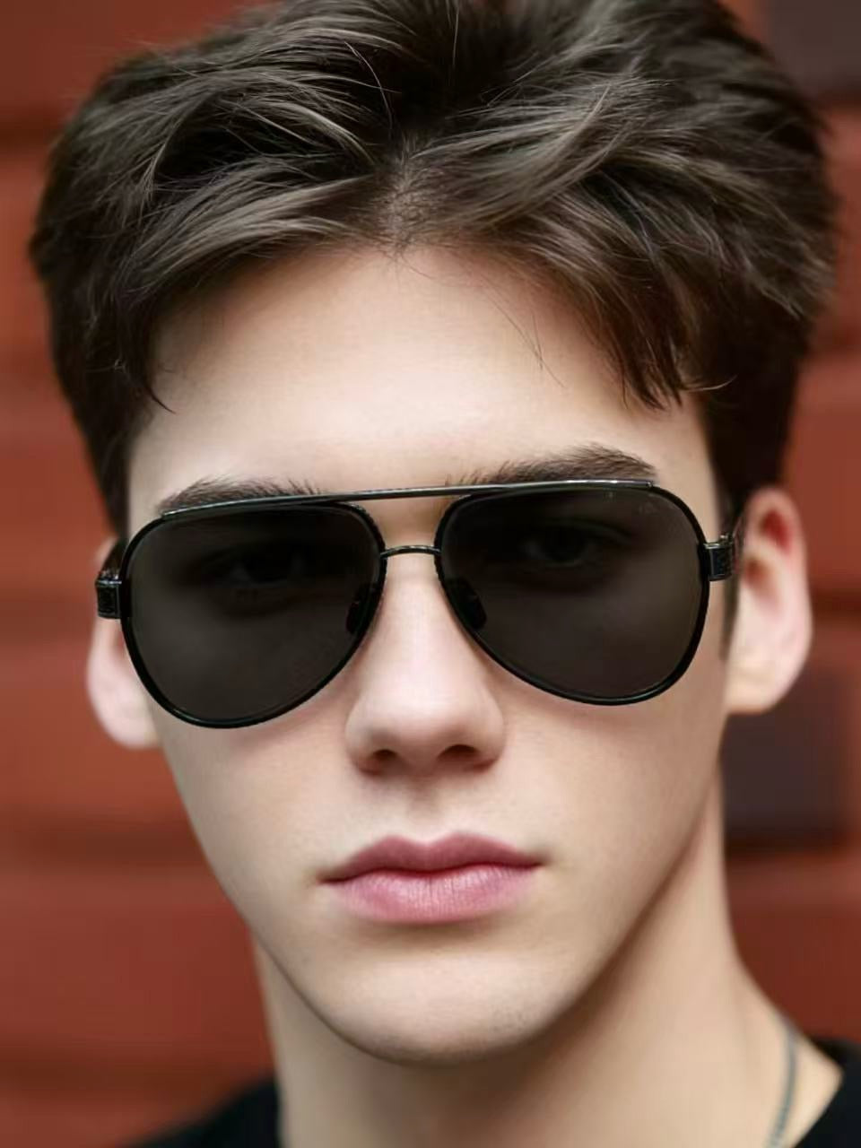 Mehrfarbige Sonnenbrille