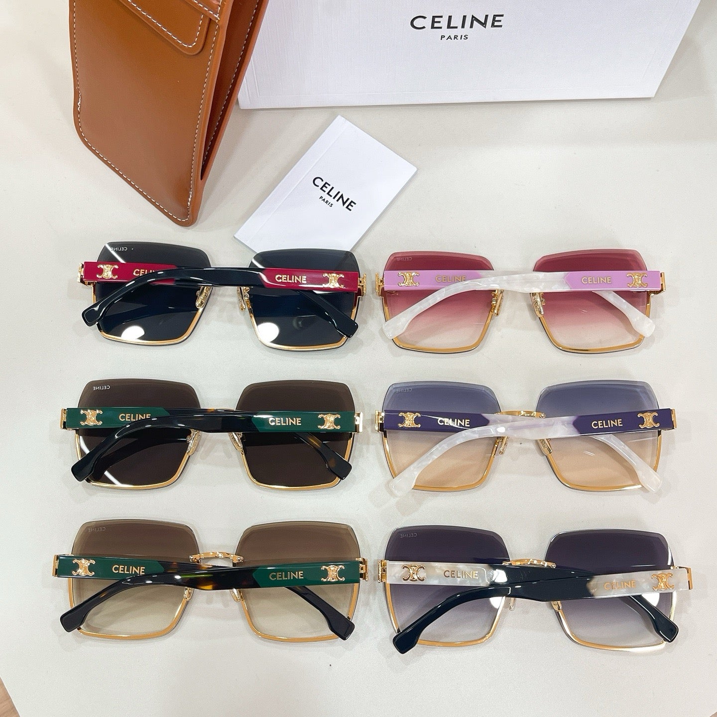 Gafas de sol multicolores