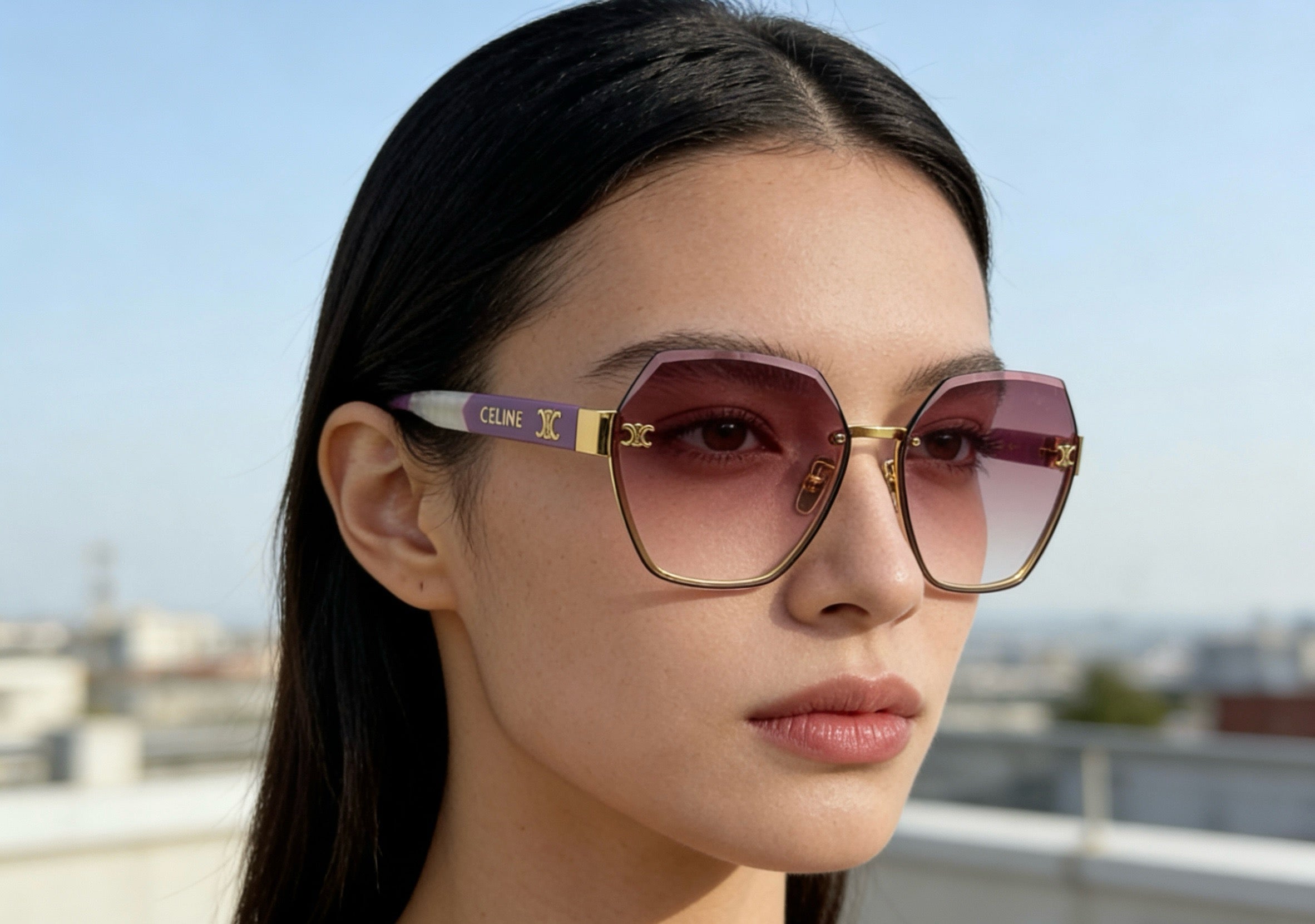 Gafas de sol multicolores