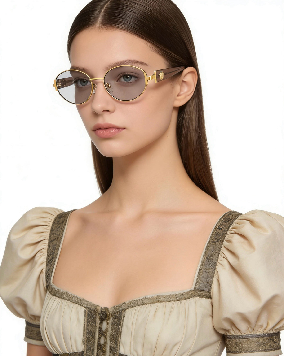 Mehrfarbige Sonnenbrille