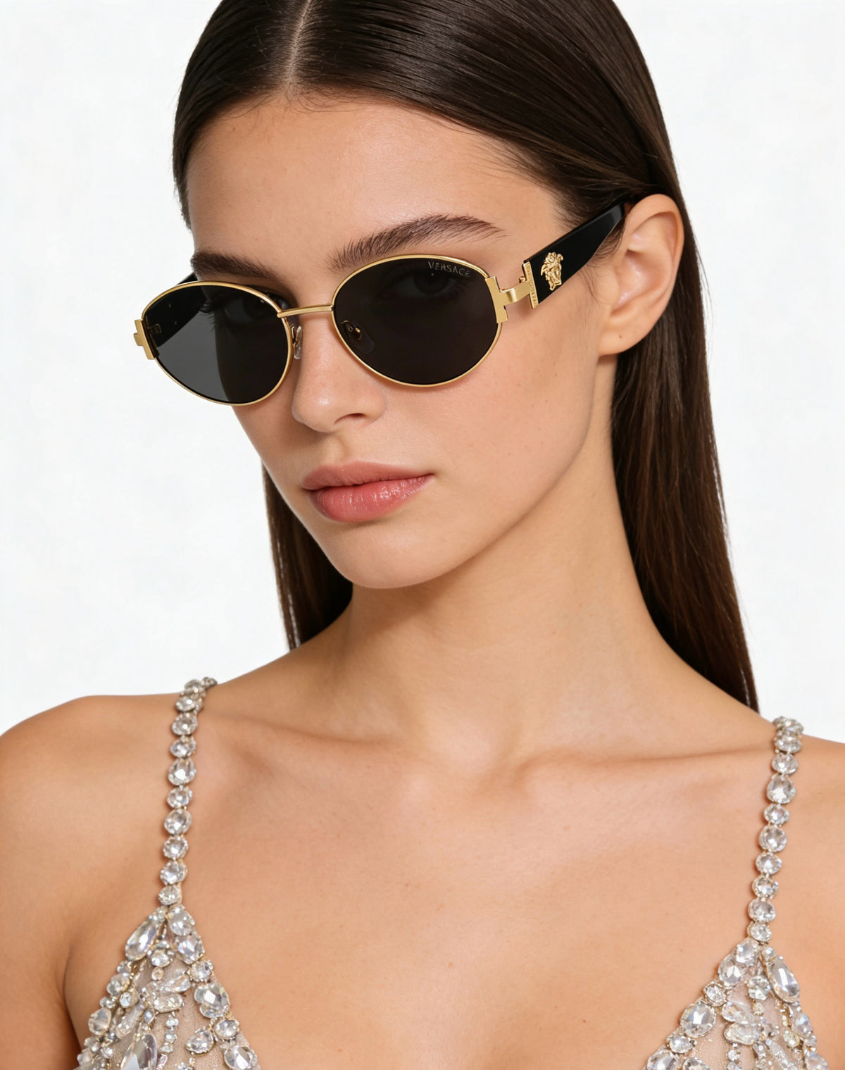 Mehrfarbige Sonnenbrille