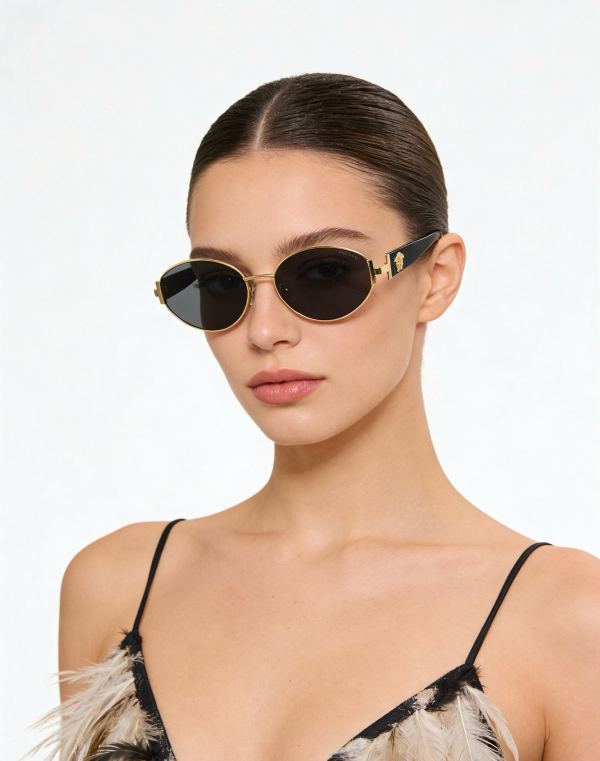 Mehrfarbige Sonnenbrille
