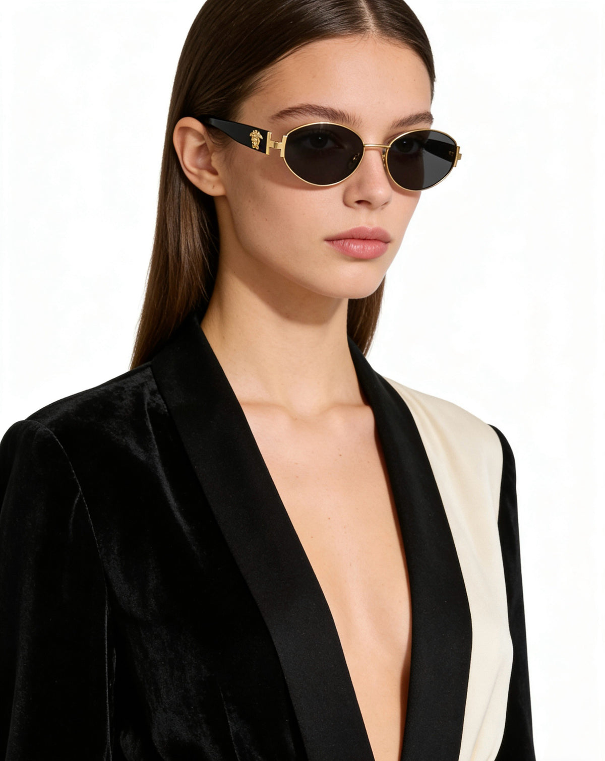 Mehrfarbige Sonnenbrille
