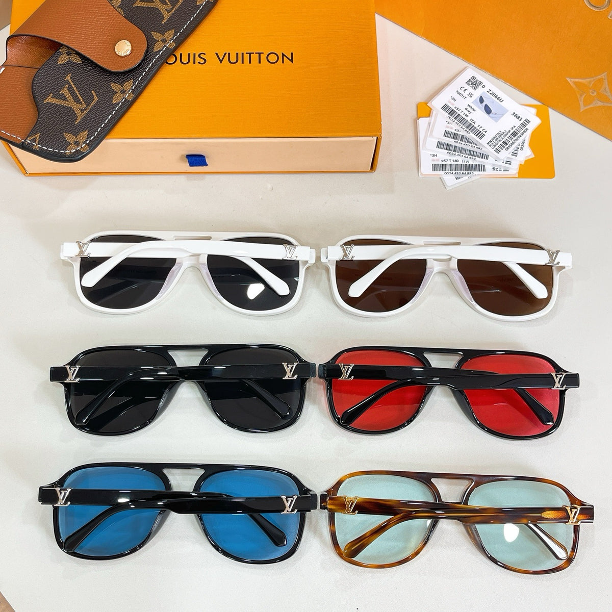 Gafas de sol multicolores