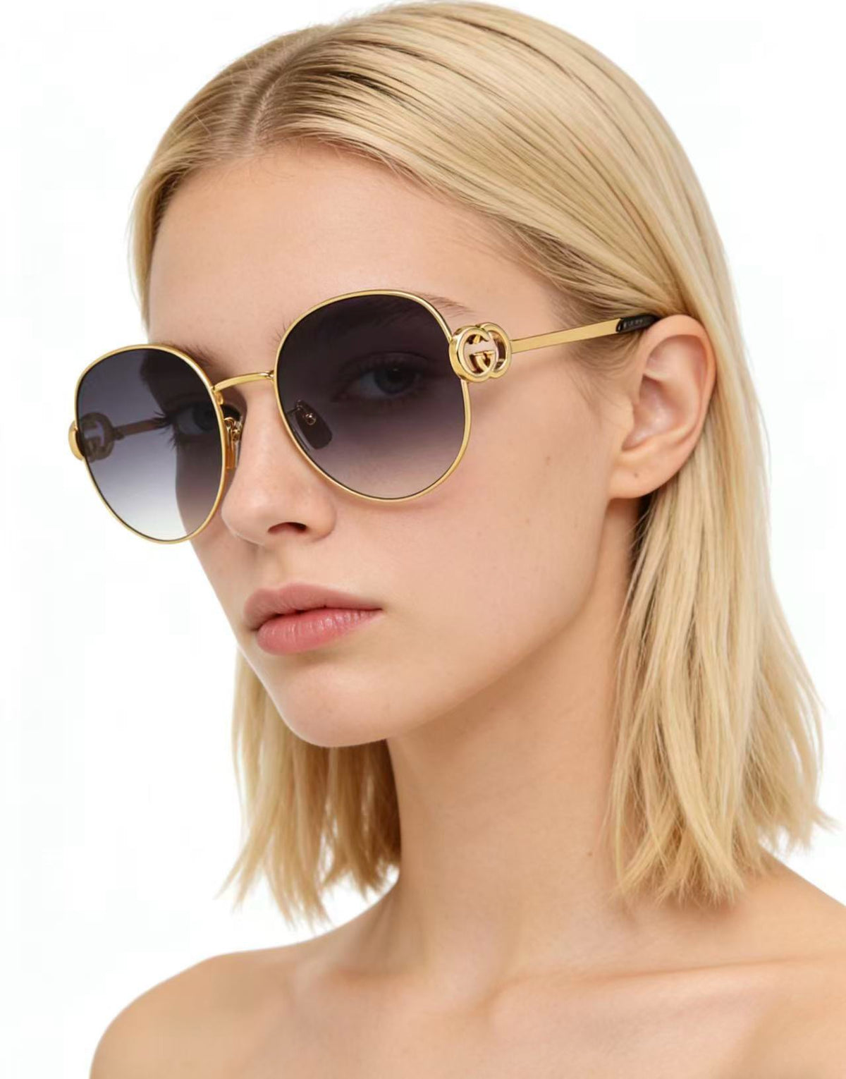 Mehrfarbige Sonnenbrille