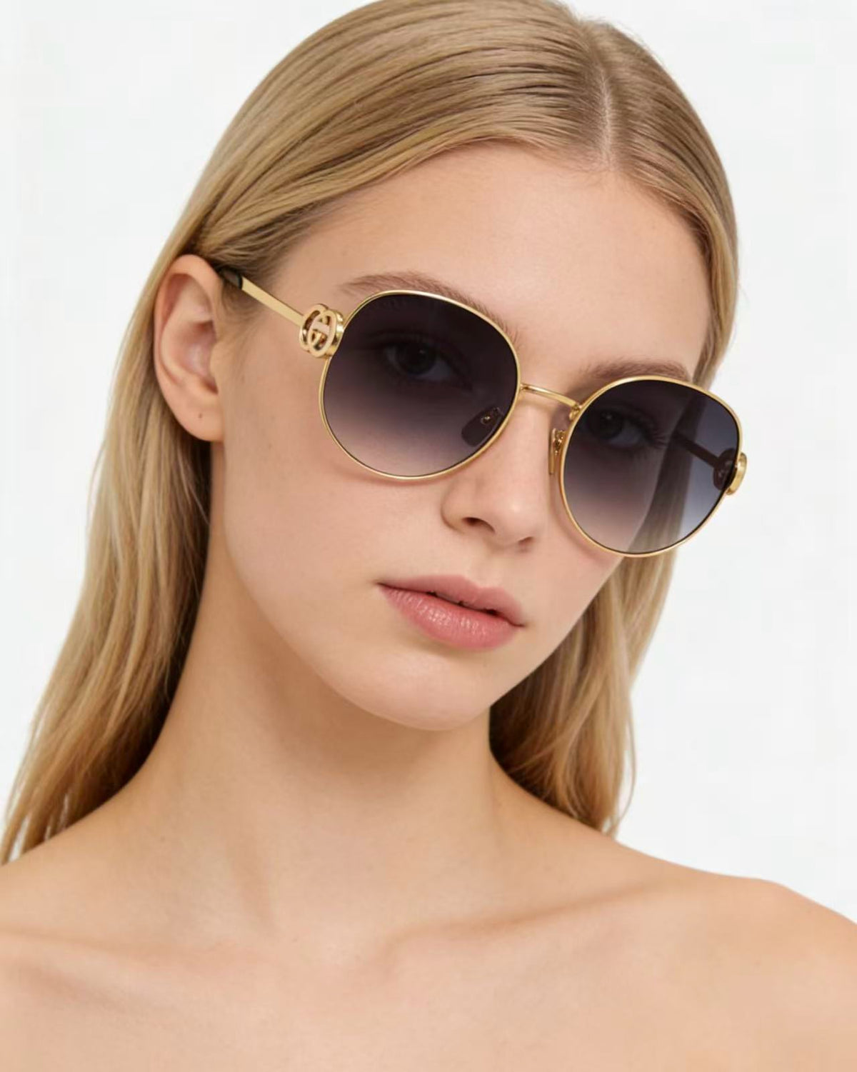 Mehrfarbige Sonnenbrille