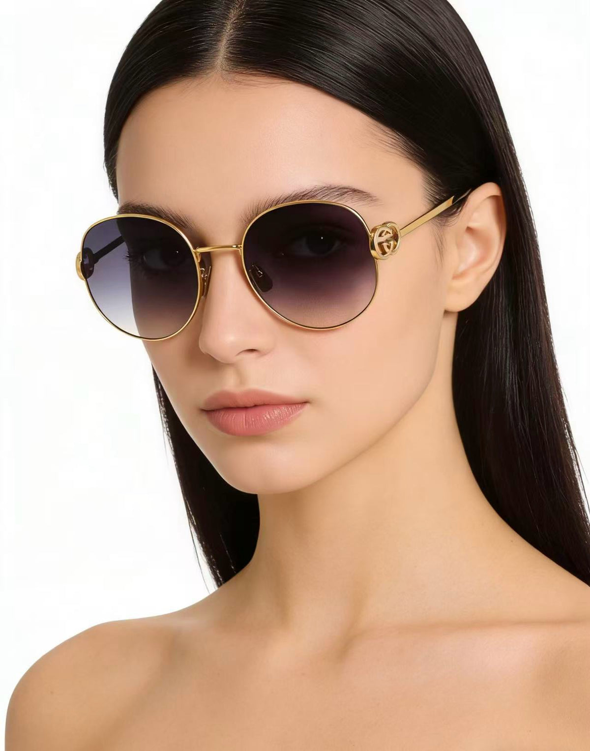 Mehrfarbige Sonnenbrille
