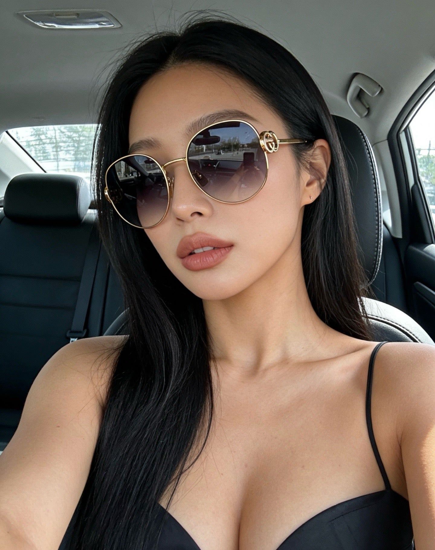 Mehrfarbige Sonnenbrille