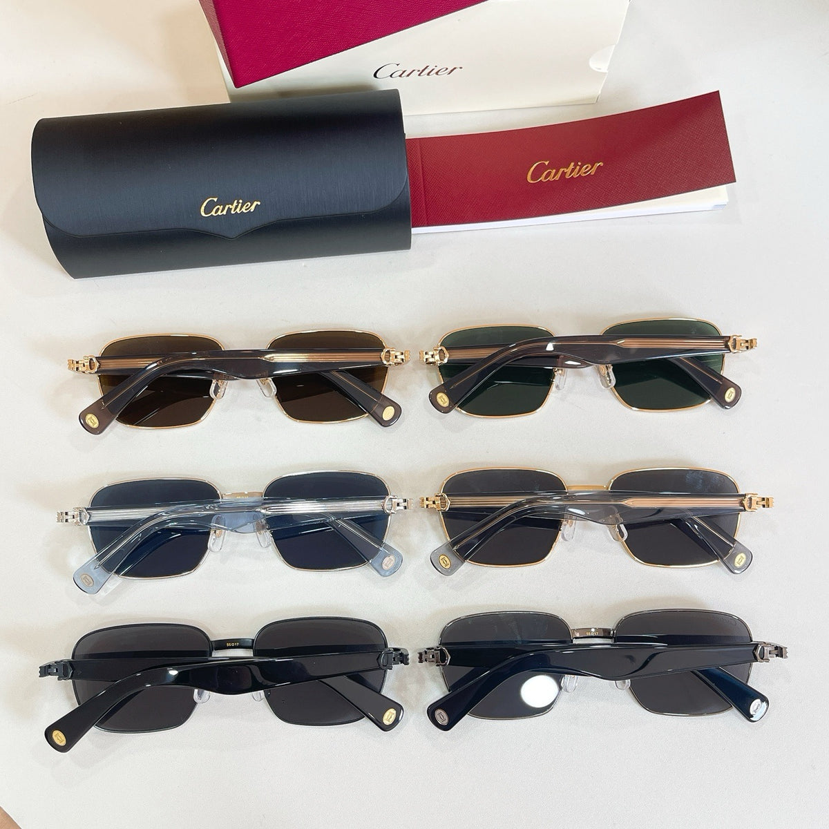 Mehrfarbige Sonnenbrille