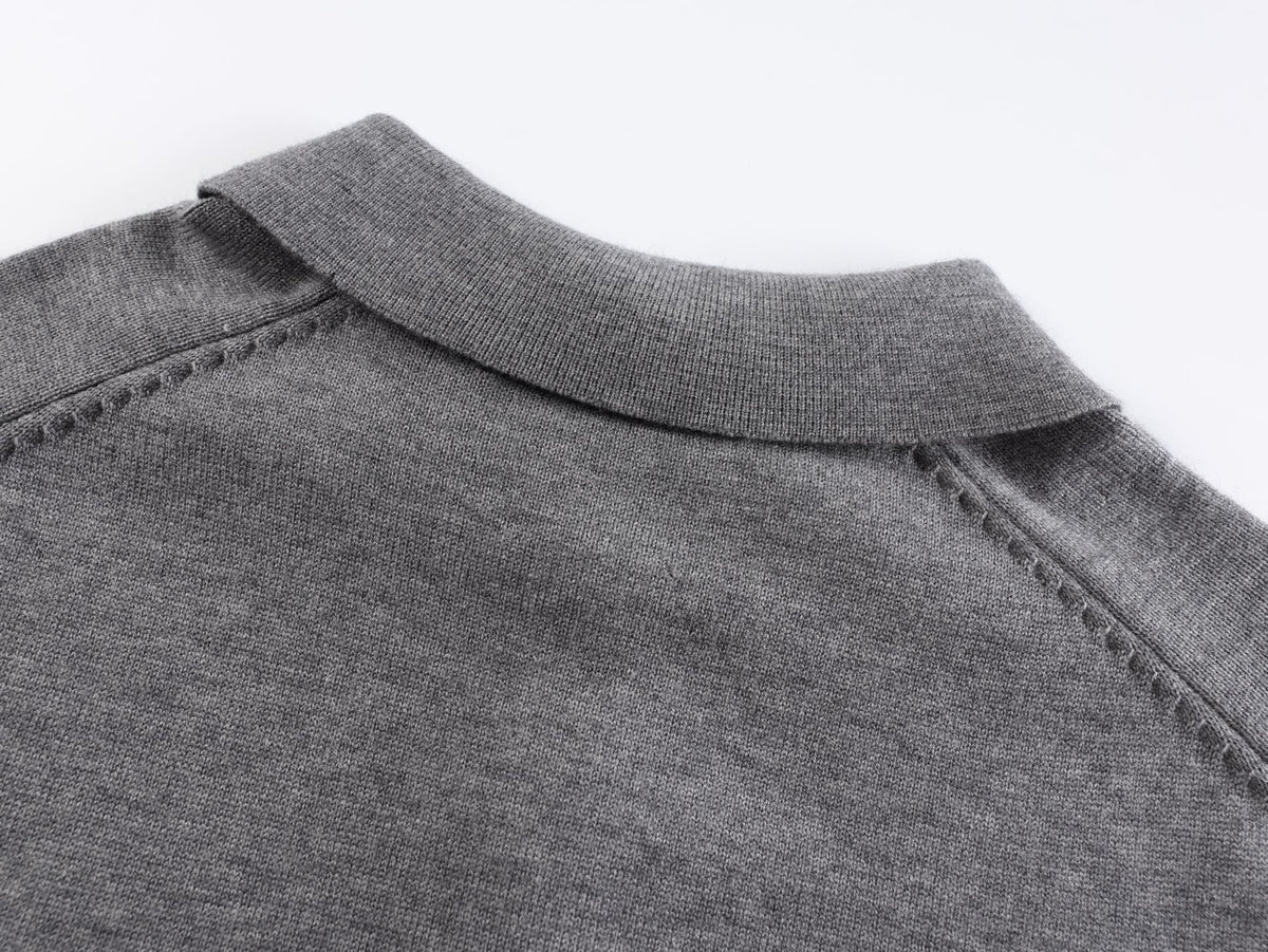 Grey and Black Jersey - FashionHype.xyz