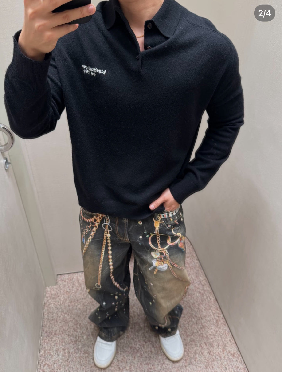 Grey and Black Jersey - FashionHype.xyz