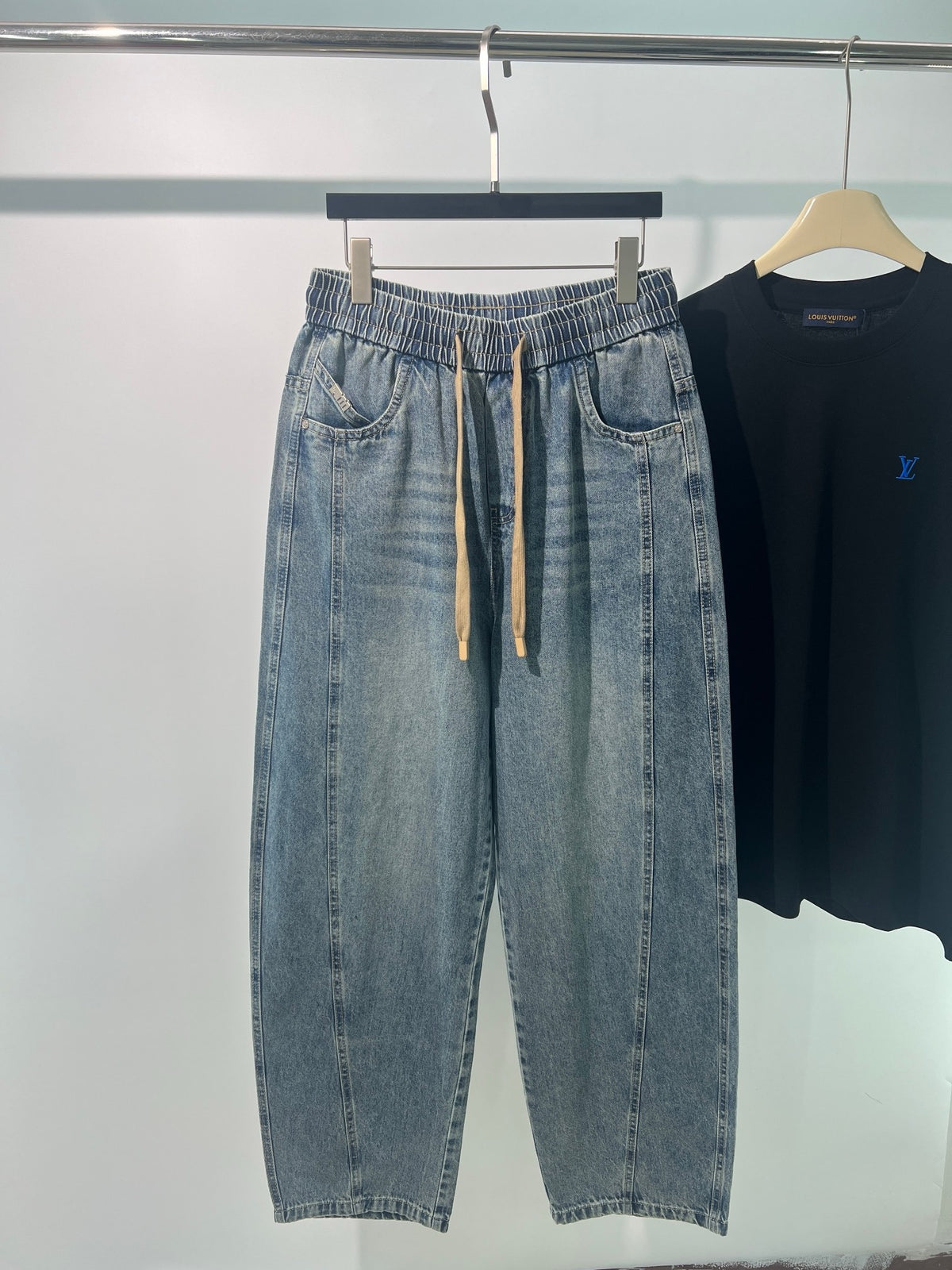Light blue Pant - FashionHype.xyz